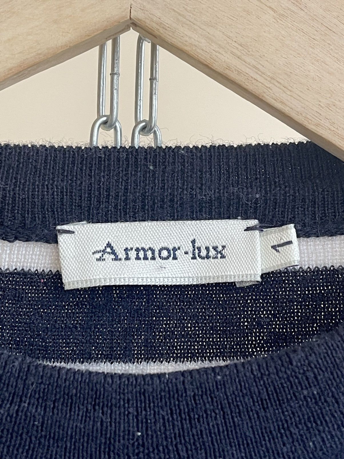 Armor-Lux Armor Lux Striped Fisherman Jumper Merino Wool Sweater Size1 Size S / US 4 / IT 40 - 6 Thumbnail