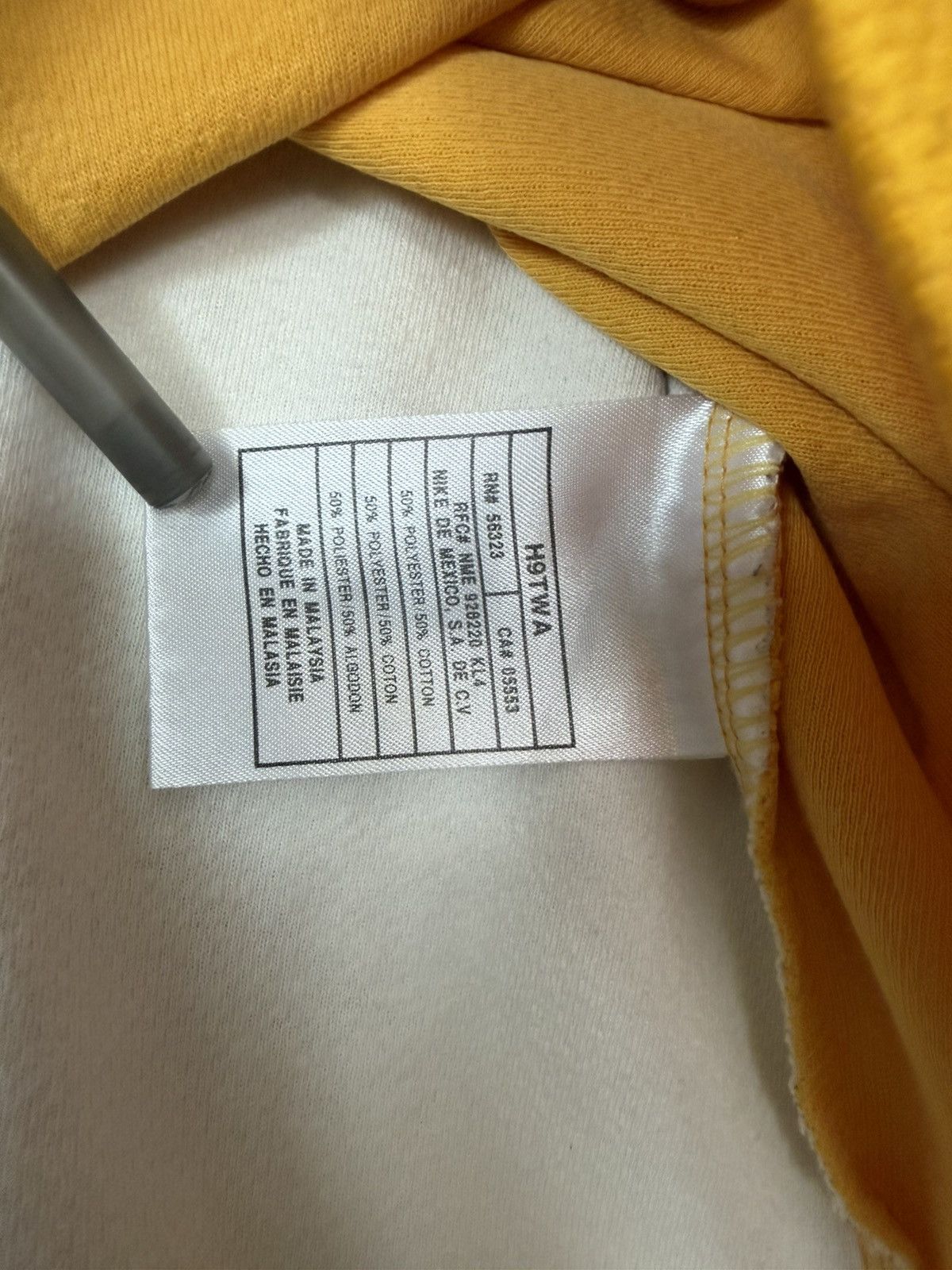 Nike NIKE TEAM LOS ANGELES LAKERS WARM UP JERSEY SHIRT VINTAGE LA Size US L / EU 52-54 / 3 - 7 Thumbnail
