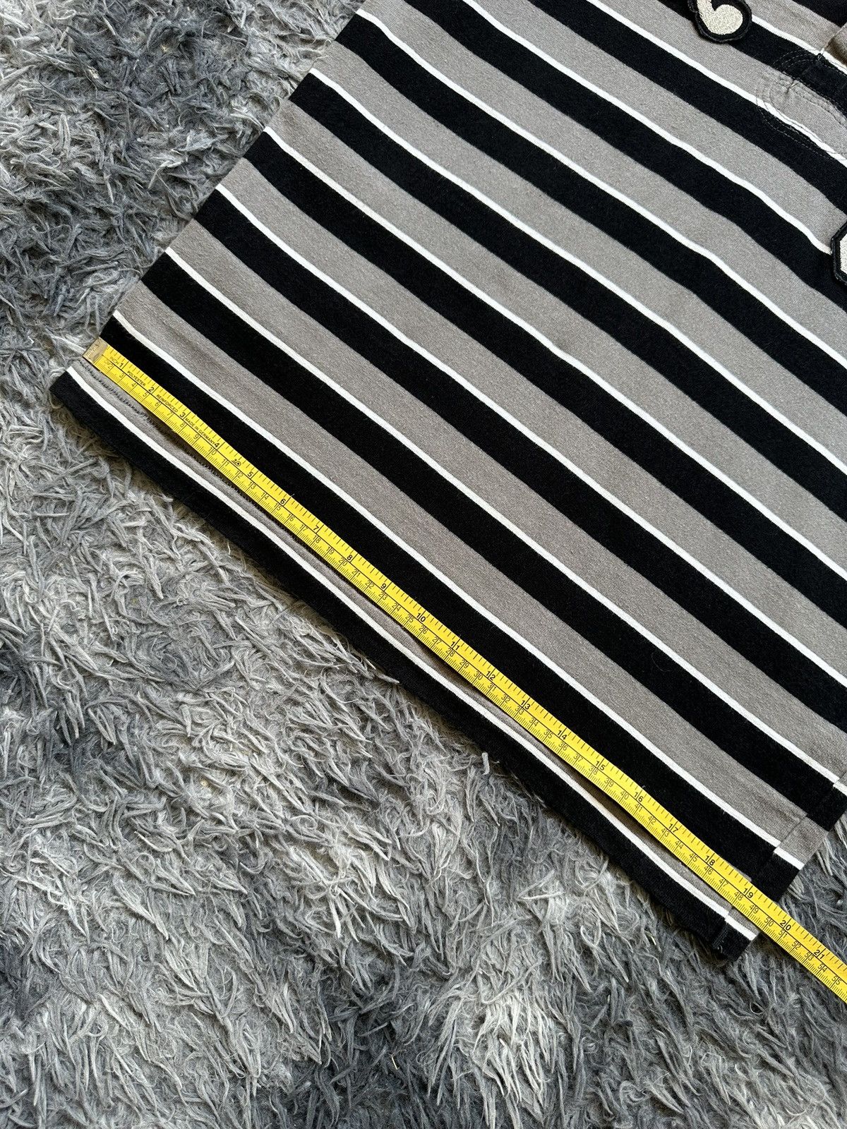 PPFM 2011A/W PPFM - ''RULE 05'' Striped polo long sleeve Size US L / EU 52-54 / 3 - 12 Thumbnail