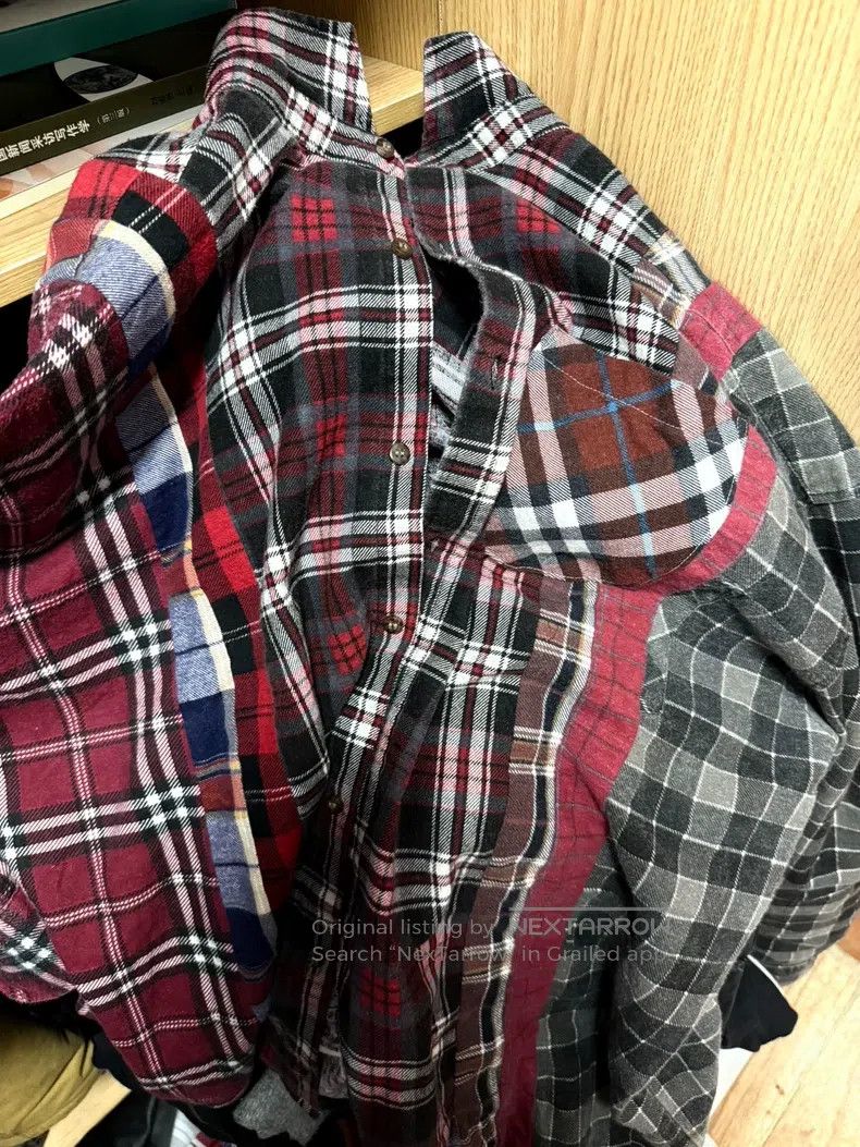 Needles Needles Hand Patchwork Shirt Size US L / EU 52-54 / 3 - 3 Thumbnail