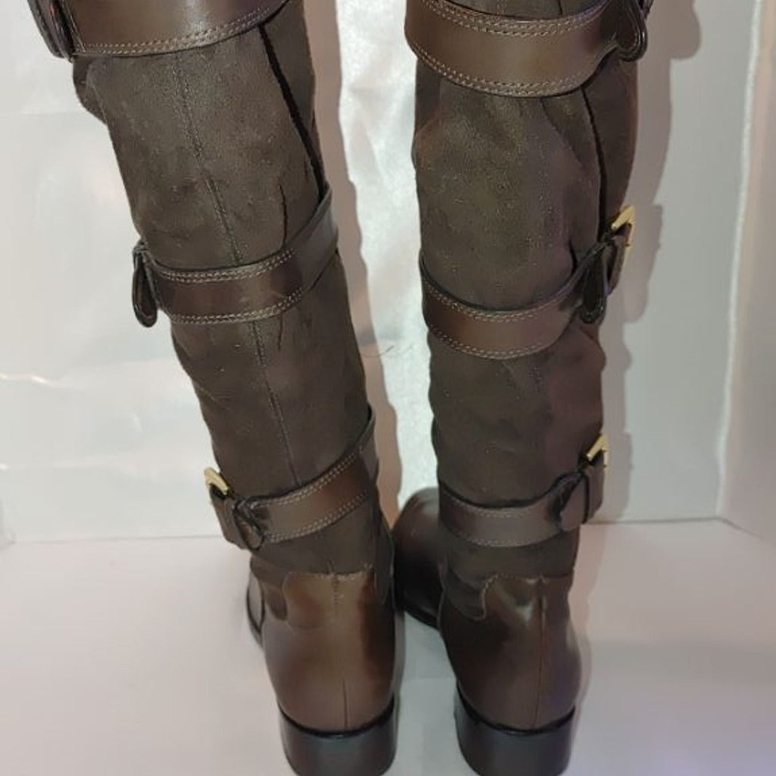 Cole Haan Cole Haan Air Avalon Triple Buckle Tall Boots Size 7.5B Size US 7.5 / IT 37.5 - 8 Thumbnail