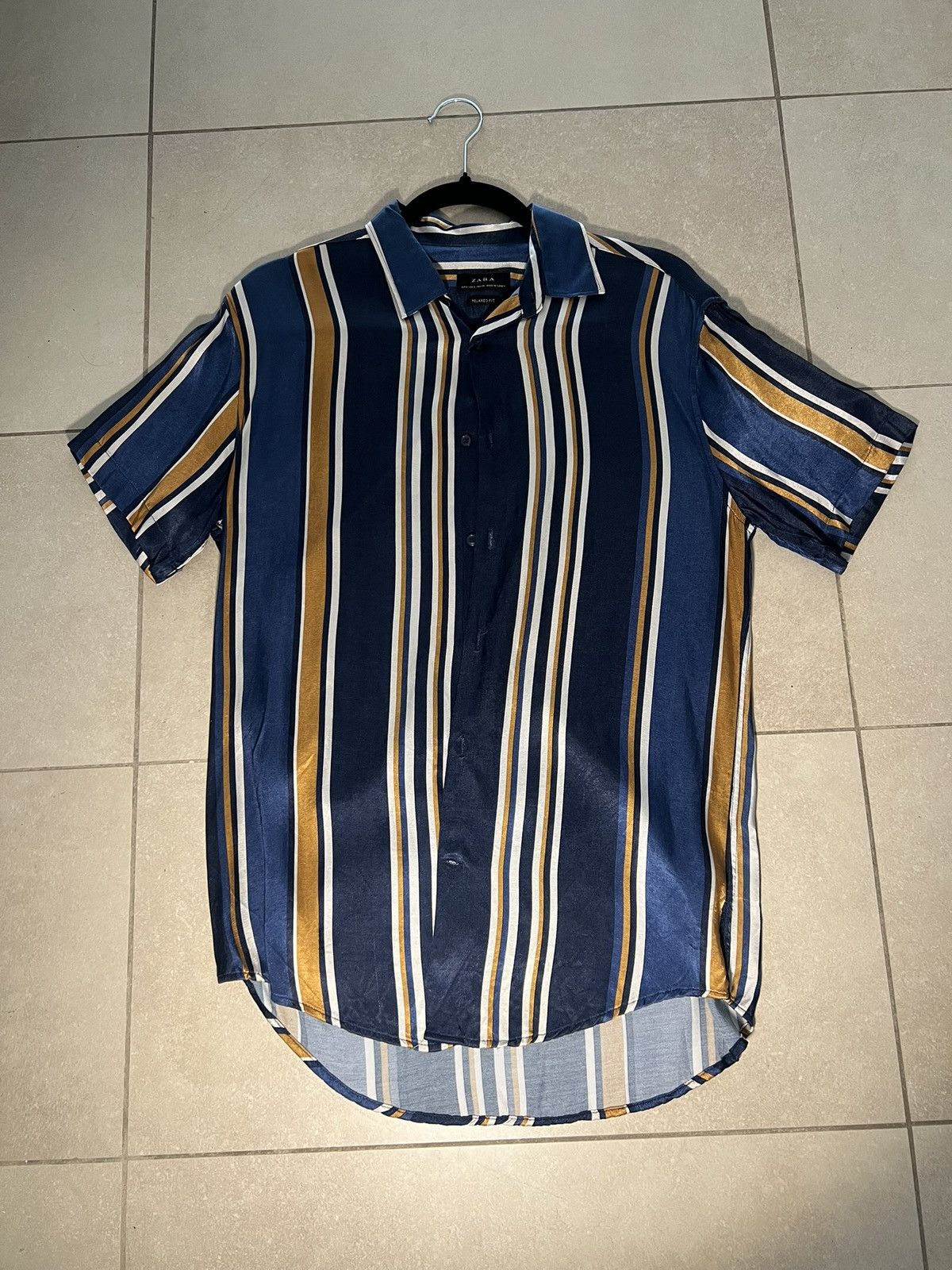 Zara Zara STRIPPED button up Size US S / EU 44-46 / 1 - 1 Thumbnail