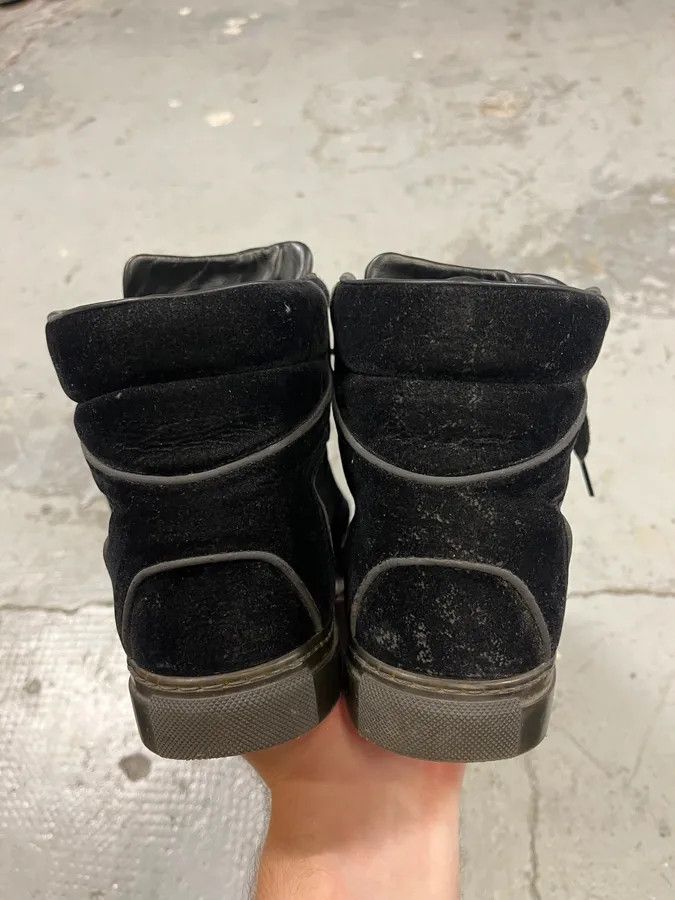 Balenciaga × Designer × Vintage Balenciaga City Black Suede Leather High Sneakers Size US 5 / EU 37 - 8 Thumbnail