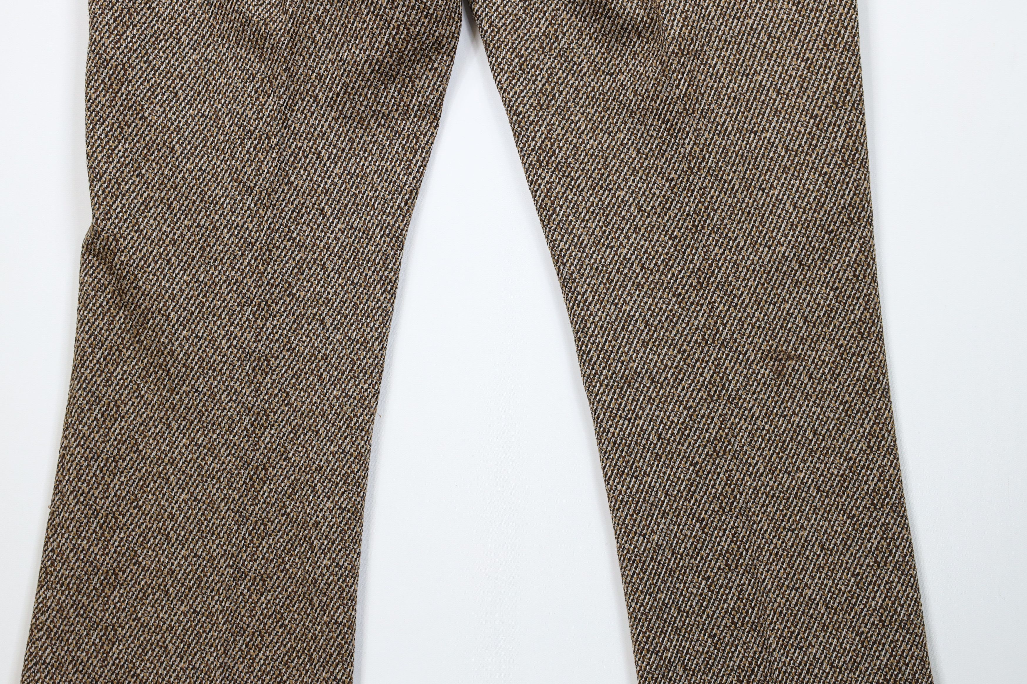 Vintage Vintage 60s Streetwear Knit Bell Bottoms Chino Pants Brown Size US 38 / EU 54 - 13 Thumbnail