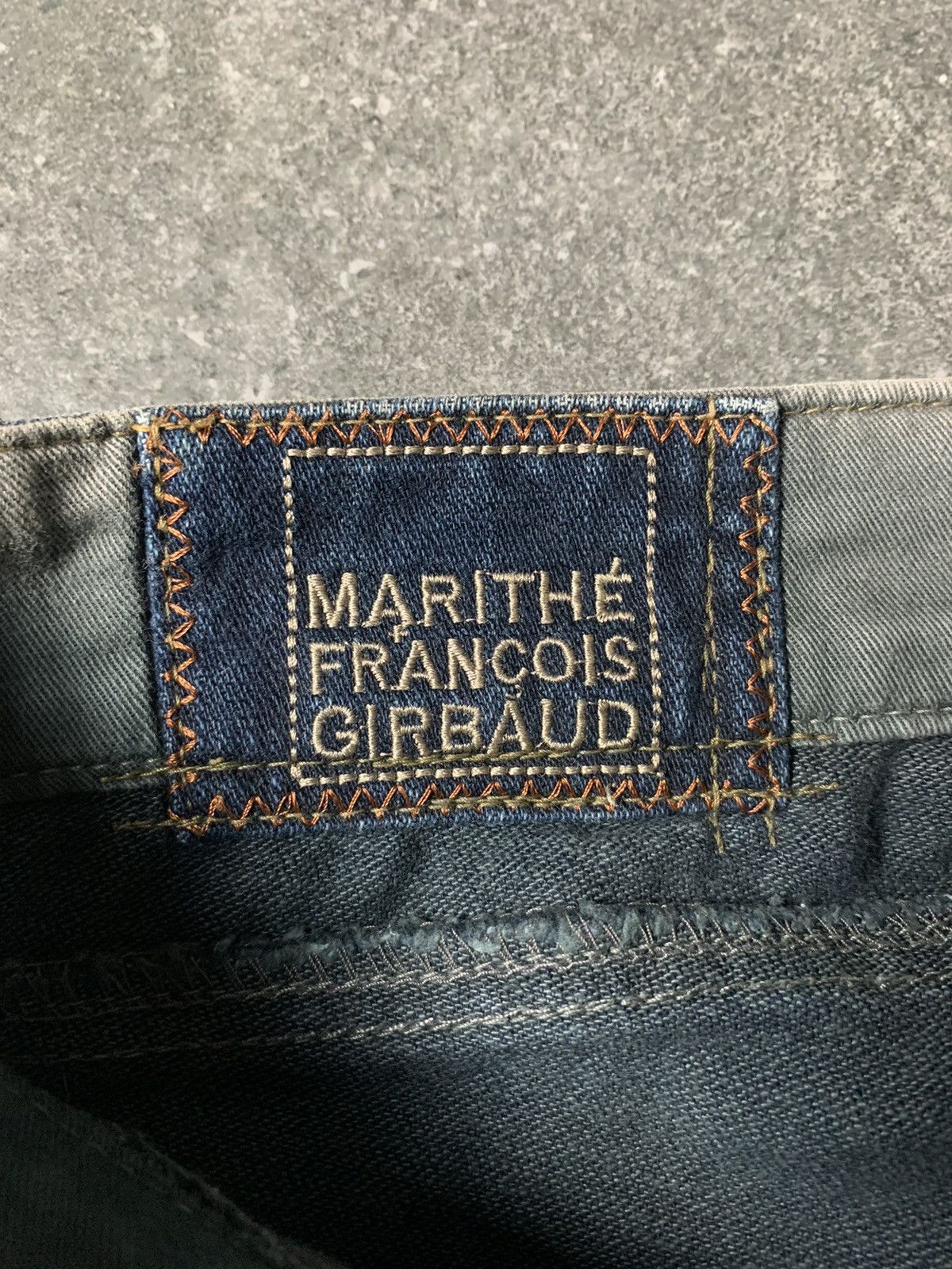 Marithe + Francois Girbaud 2000s Marithe Francois Girbaud Patchwork Flared Cargo Pants Size US 27 - 6 Thumbnail