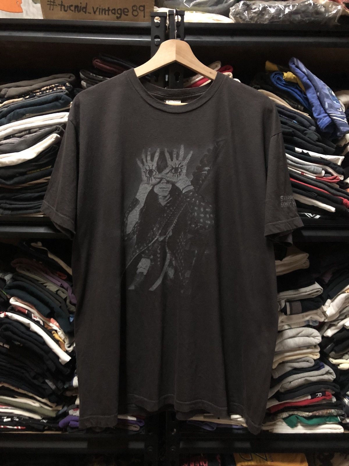 Band Tees × Vintage Rare!! Vintage Sonic Youth "Star Power" Tshirt Size US XL / EU 56 / 4 - 2 Thumbnail