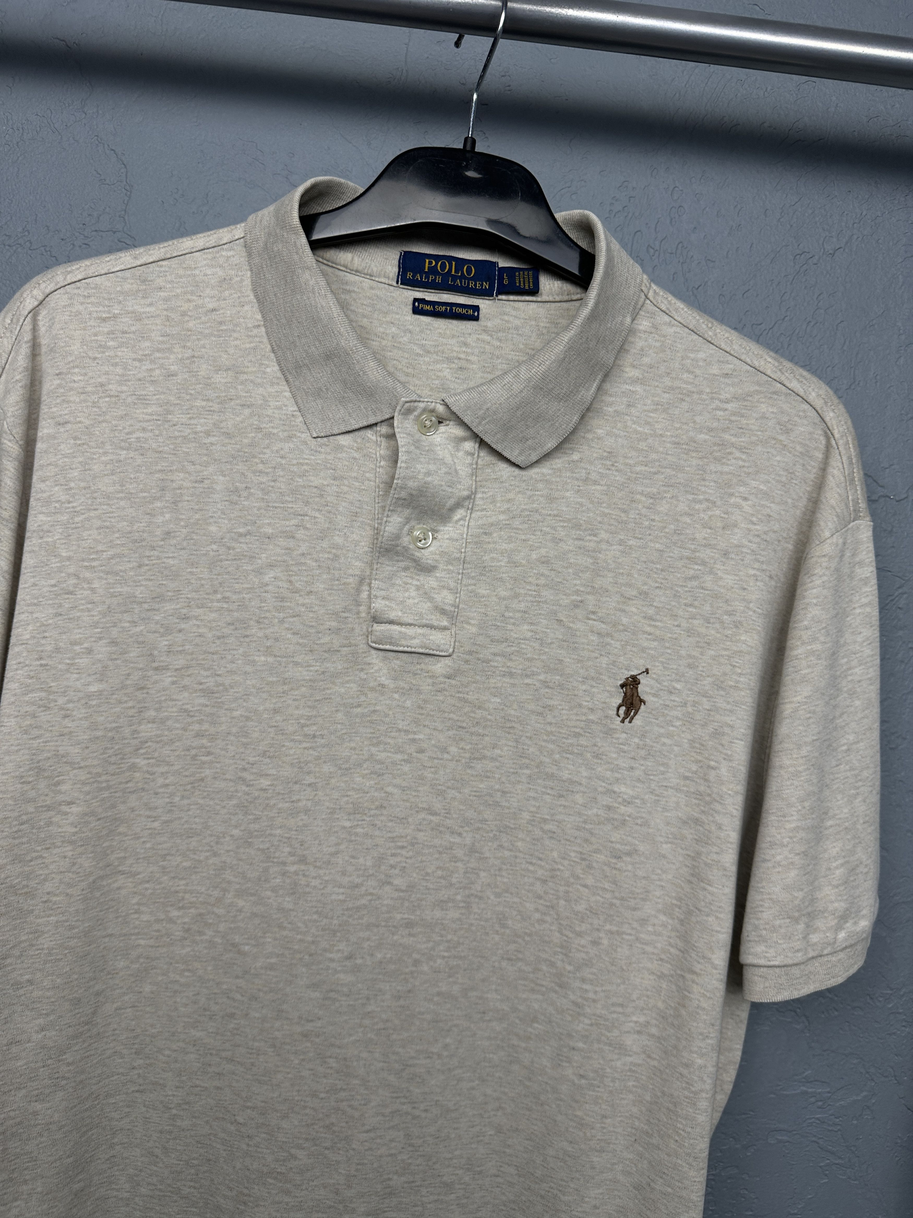 Polo Ralph Lauren Polo Ralph Lauren Vintage Mens Polo Shirt Size US L / EU 52-54 / 3 - 2 Thumbnail