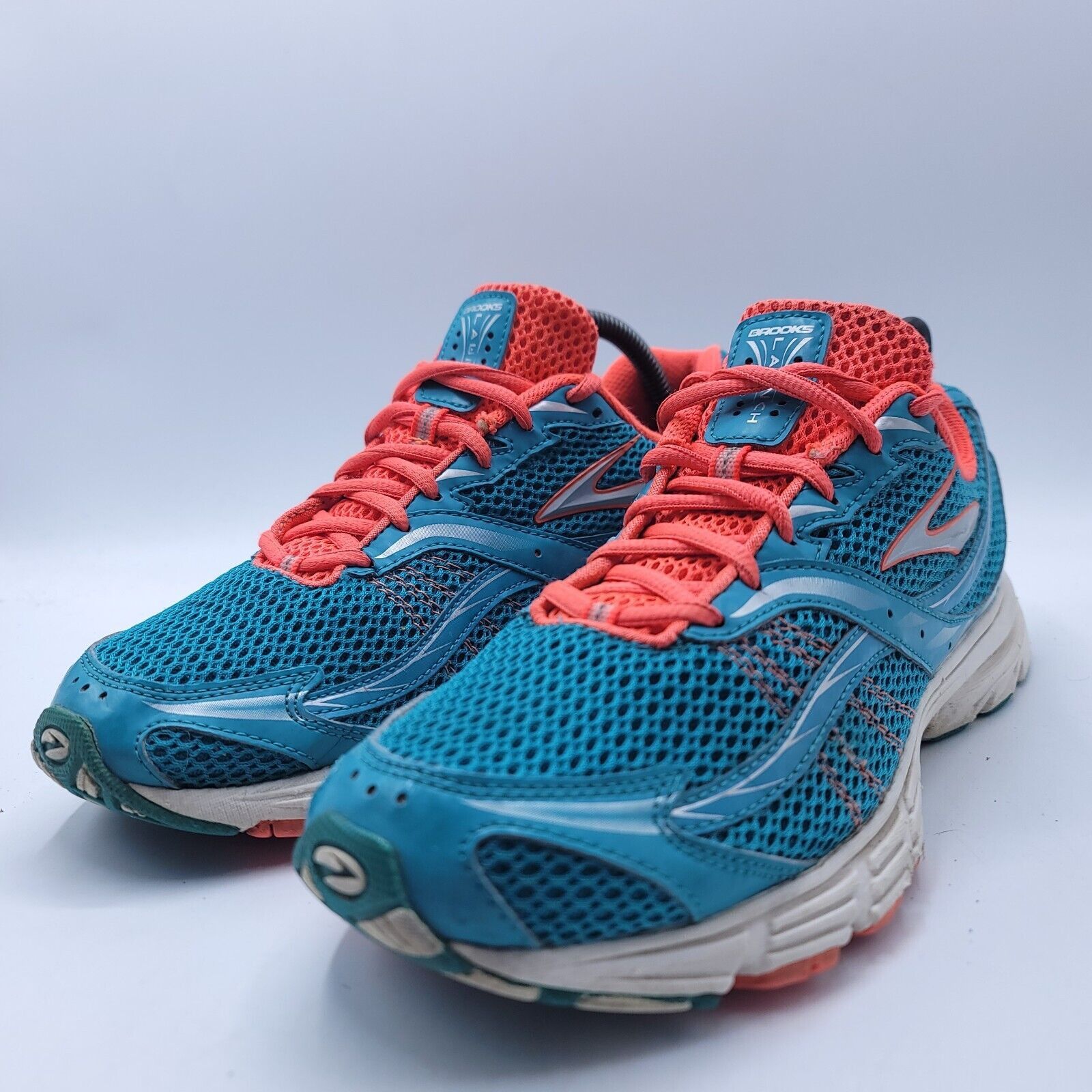 Brooks Brooks Launch Shoe Womens Size 10 1200601B940 Blue Orange Size US 10 / IT 40 - 1 Thumbnail