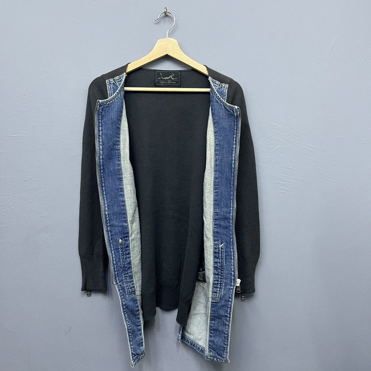 Hysteric Glamour Hysteric Glamour Knit Denim Cardigan Dress Size S / US 4 / IT 40 - 3 Thumbnail