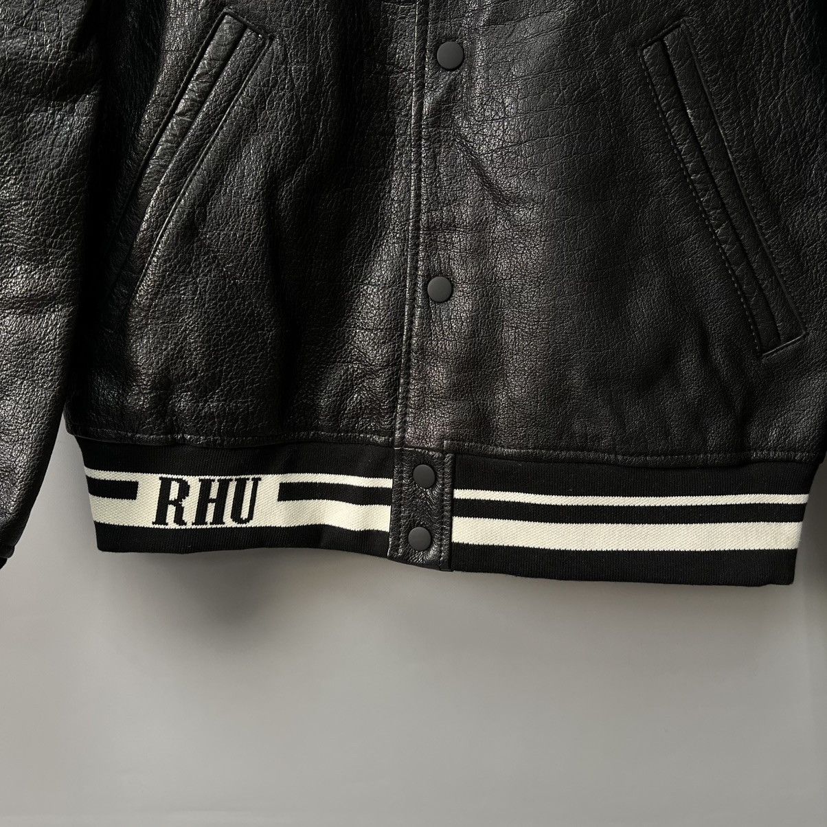Rhude × Zara Rhude x Zara Rhuigi Leather Varsity Bomber Jacket NEW Size US M / EU 48-50 / 2 - 12 Thumbnail