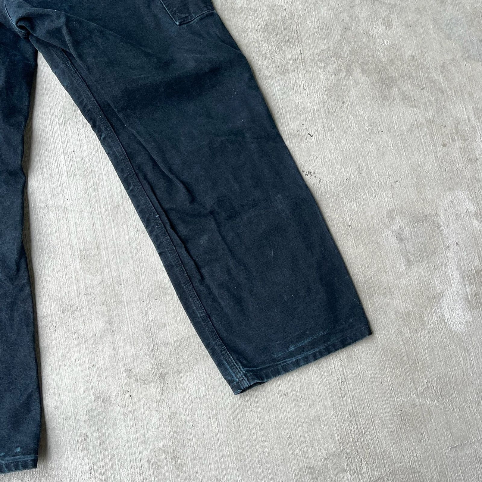 Carhartt × Vintage Carhartt black double knee work wear carpenter pants Size US 32 / EU 48 - 9 Thumbnail