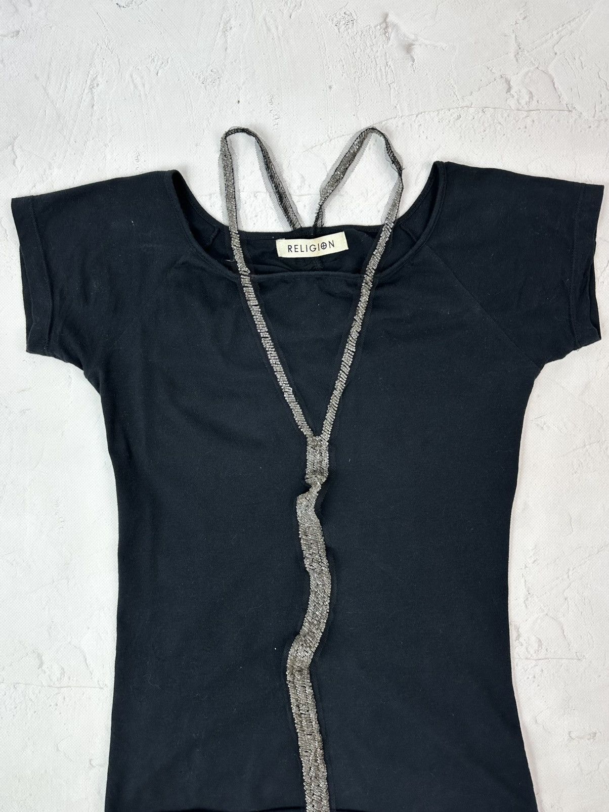If Six Was Nine Vintage Religion Black T-shirt Size US M / EU 48-50 / 2 - 3 Thumbnail