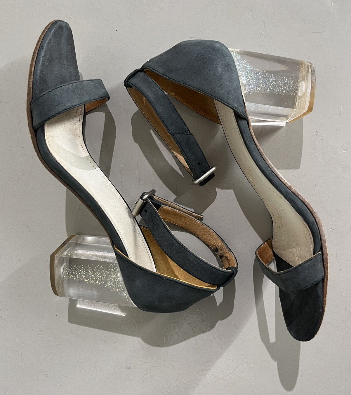 Maison Margiela Martin Era Tromp L’oeil Clear Heel Sandals Size US 6 / IT 36 - 6 Thumbnail