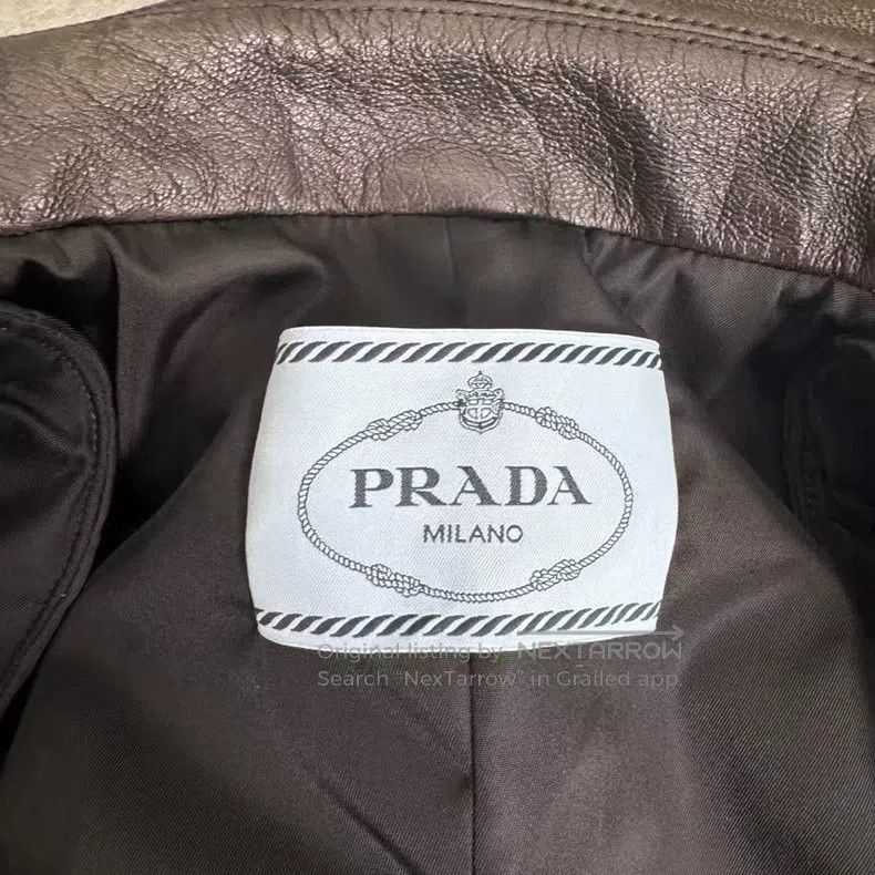 Prada Prada Leather Collar Carhartt Water Washed Work Jacket Size US XXS / EU 40 - 5 Thumbnail