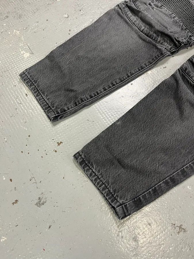 Balmain Balmain Grey Biker Denim Jeans Size US 31 - 6 Thumbnail