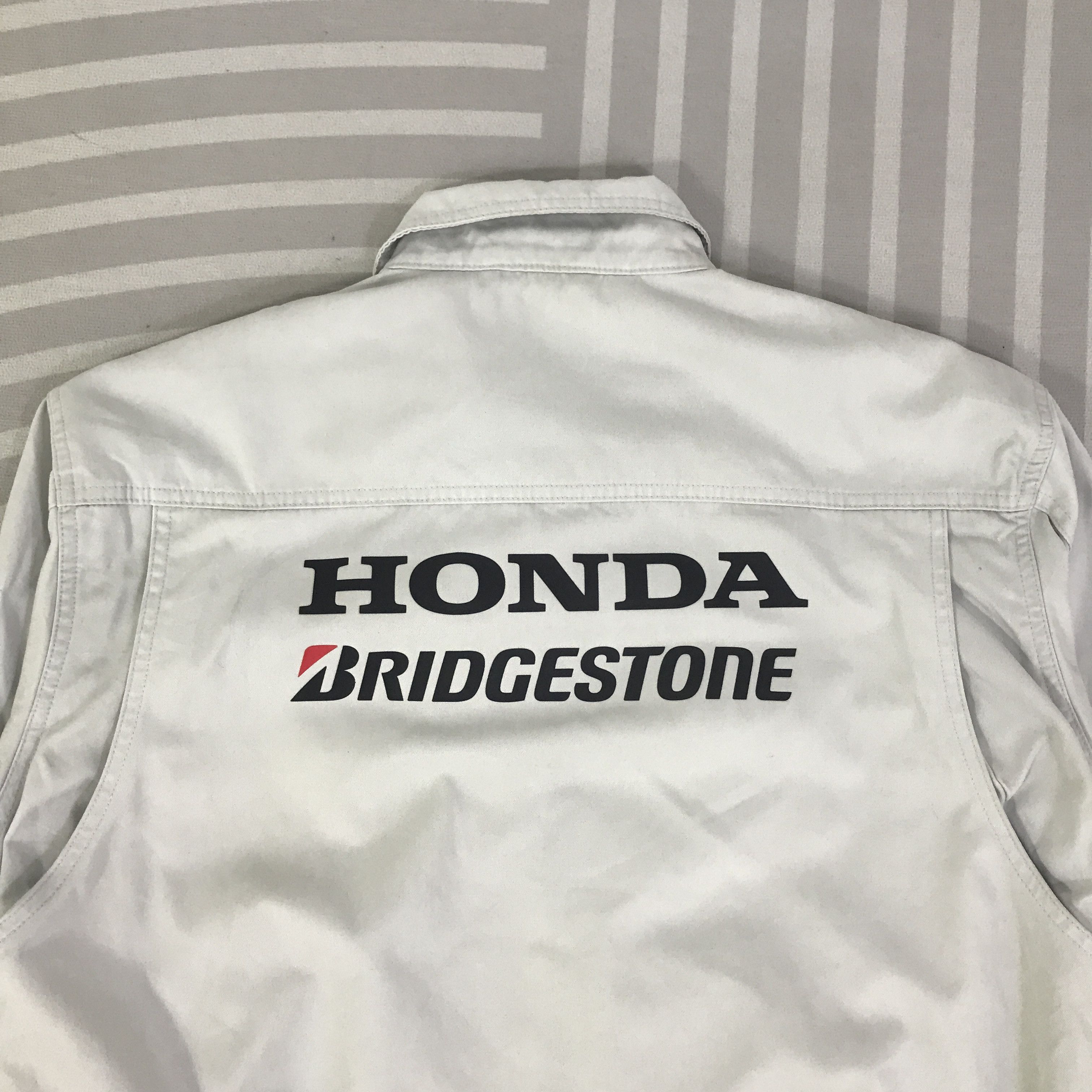 Japanese Brand Honda x Bridgestone Japan custom Jacket K99B8 Size US L / EU 52-54 / 3 - 2 Thumbnail