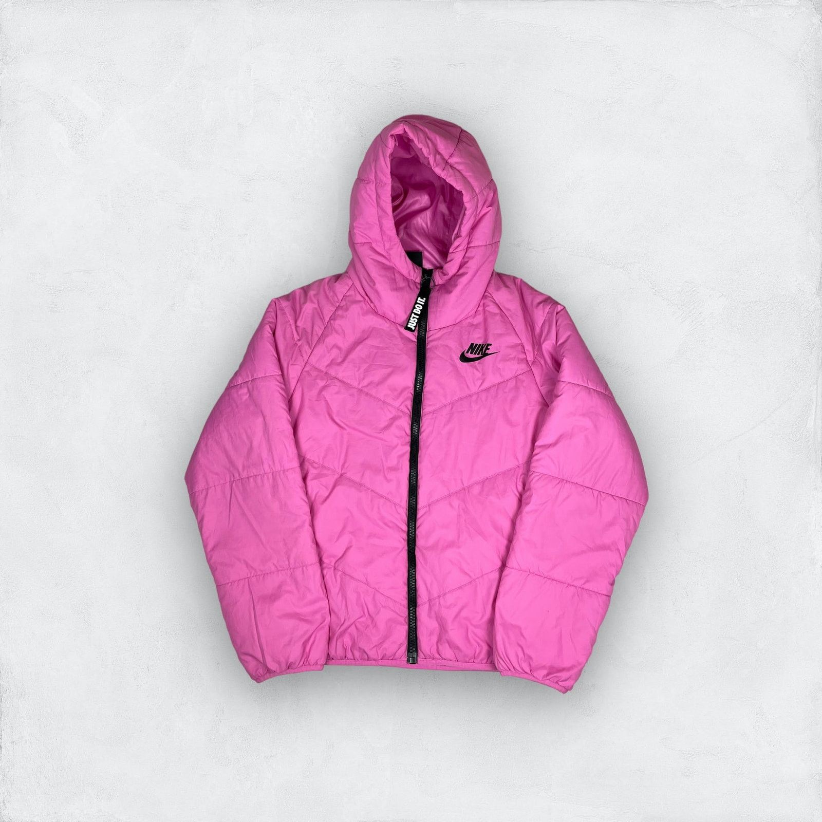 Nike Nike Just Do It Women's Long Sleeve Hooded Puffer Jacket M Size M / US 6-8 / IT 42-44 - 1 Thumbnail
