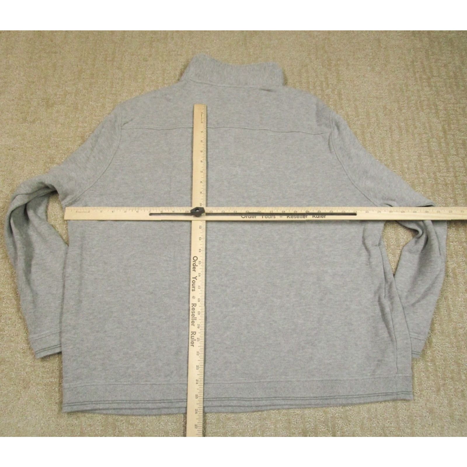 Tommy Bahama Tommy Bahama Sweatshirt Men 2XL Gray Pullover Zip Mock Neck Logo Casual Knit Cotton Size US XXL / EU 58 / 5 - 5 Thumbnail