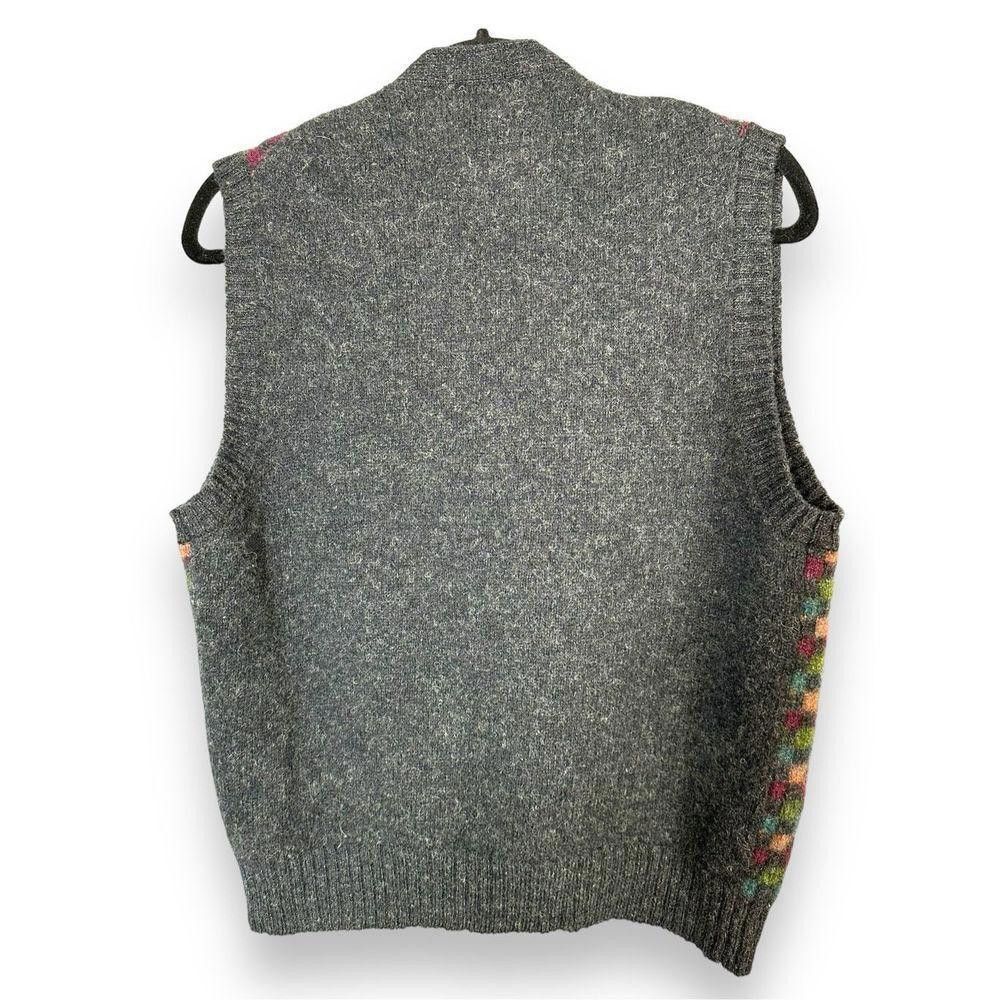 Designer Vintage Christopher Hayes Wool Button Vest L Size US L / EU 52-54 / 3 - 4 Thumbnail