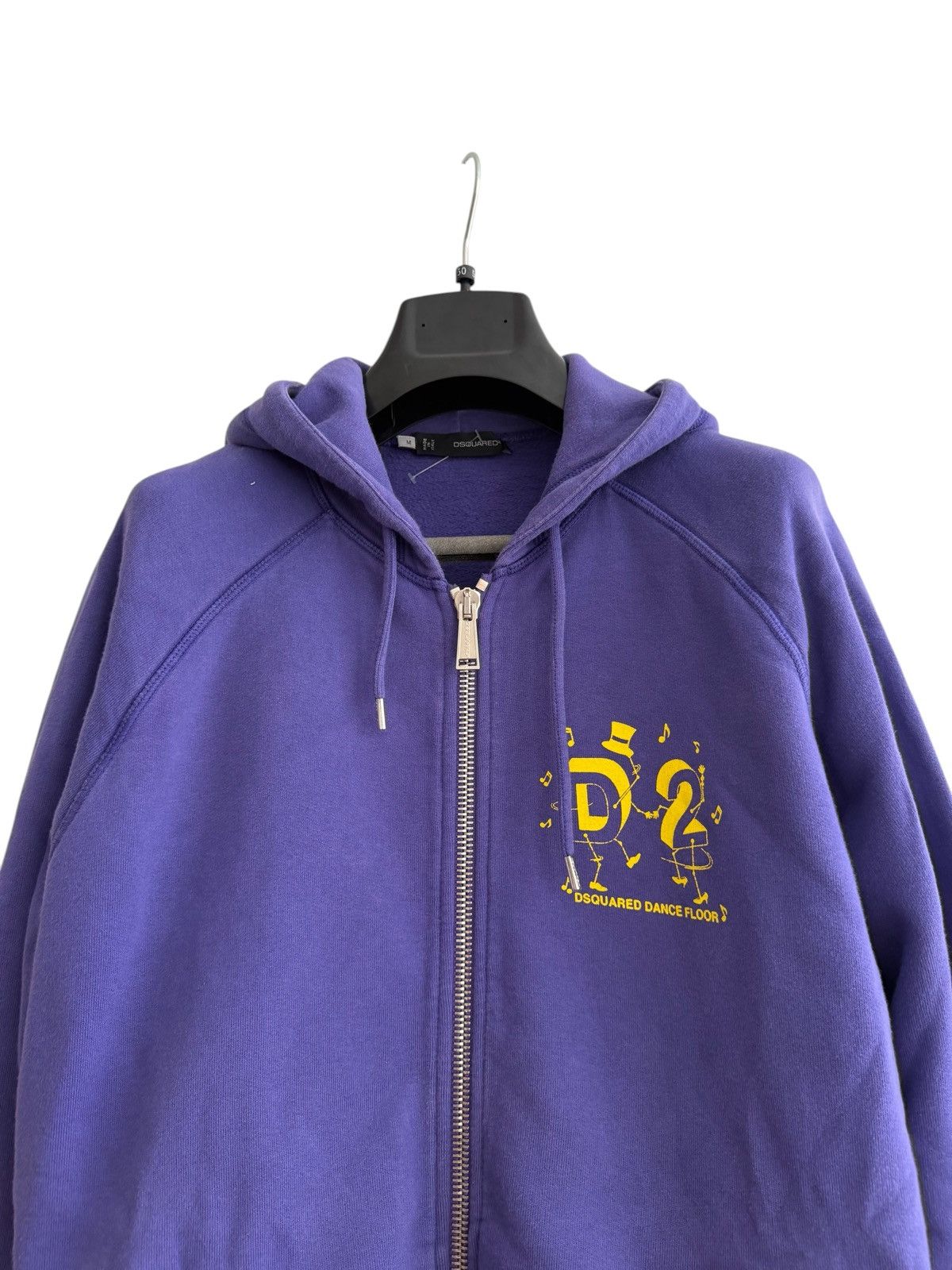 Dsquared2 Vintage Dsquared2 Dance Floor Zip Hoodie Size US M / EU 48-50 / 2 - 4 Thumbnail