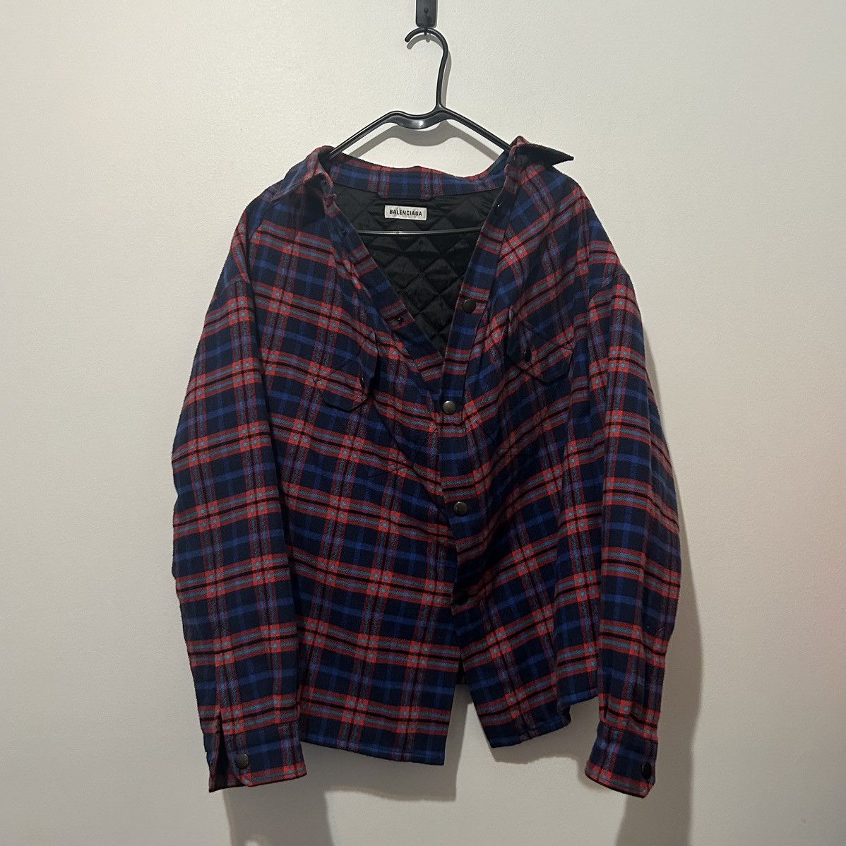【美品】BALENCIAGA 20SS SWING CANADIAN SHIRT Balenciaga Swing Shirt | Grailed