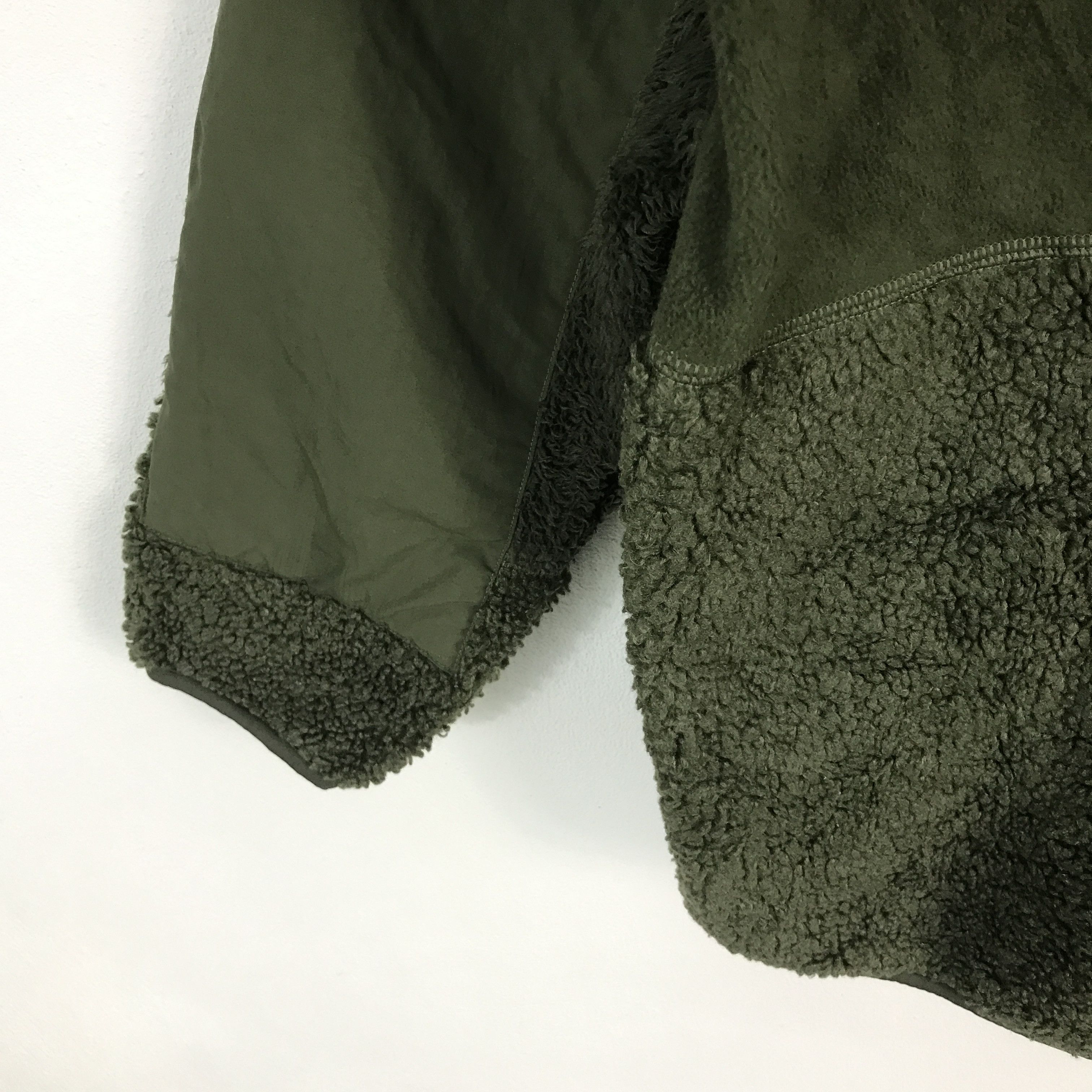 Engineered Garments × Japanese Brand × Uniqlo Engineered Garments x uniqlo green Sherpa jacket Size US XL / EU 56 / 4 - 7 Thumbnail