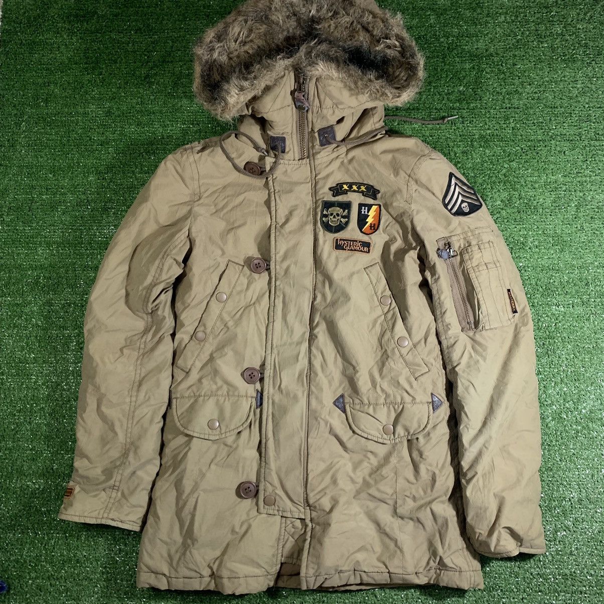 Hysteric Glamour HYSTERIC GLAMOUR MASK + FUR HOODED JACKET Size M / US 6-8 / IT 42-44 - 1 Thumbnail