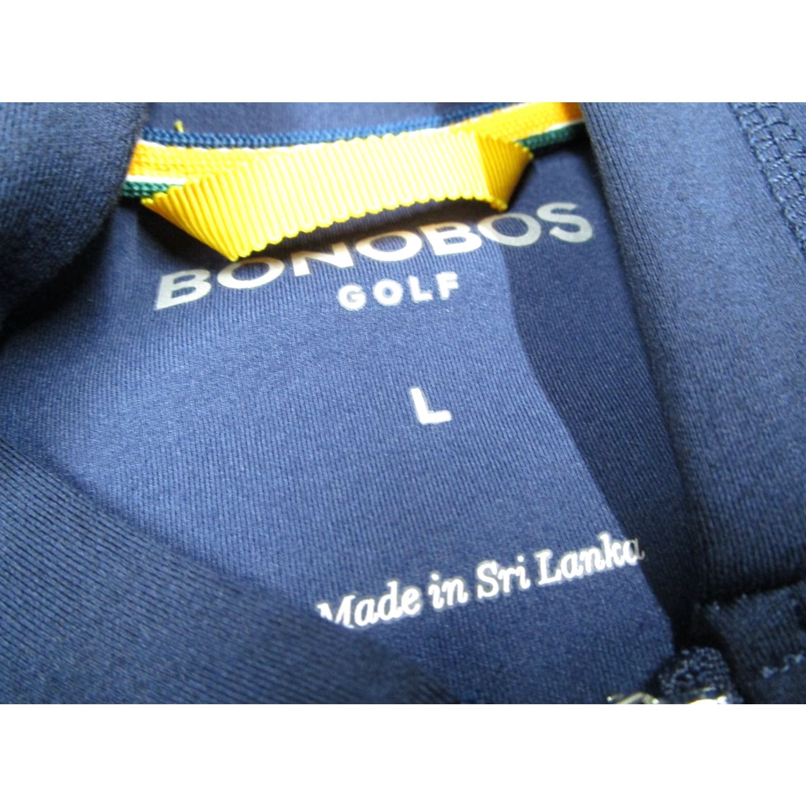 Bonobos Bonobos Golf Jacket Mens Large Blue Elements Full Zip Hoodie Active Travel Size US L / EU 52-54 / 3 - 3 Thumbnail