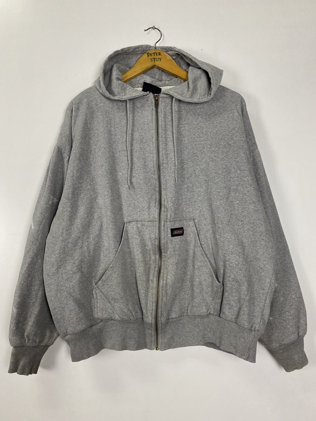 Dickies × Vintage Vintage Dickies Zip up Hoodies Size US XL / EU 56 / 4 - 3 Thumbnail