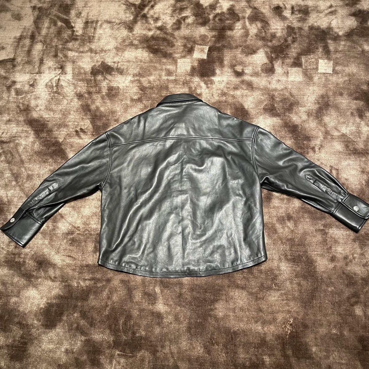 Chrome Hearts Chrome Hearts Black Leather Button Jacket Size US S / EU 44-46 / 1 - 2 Thumbnail