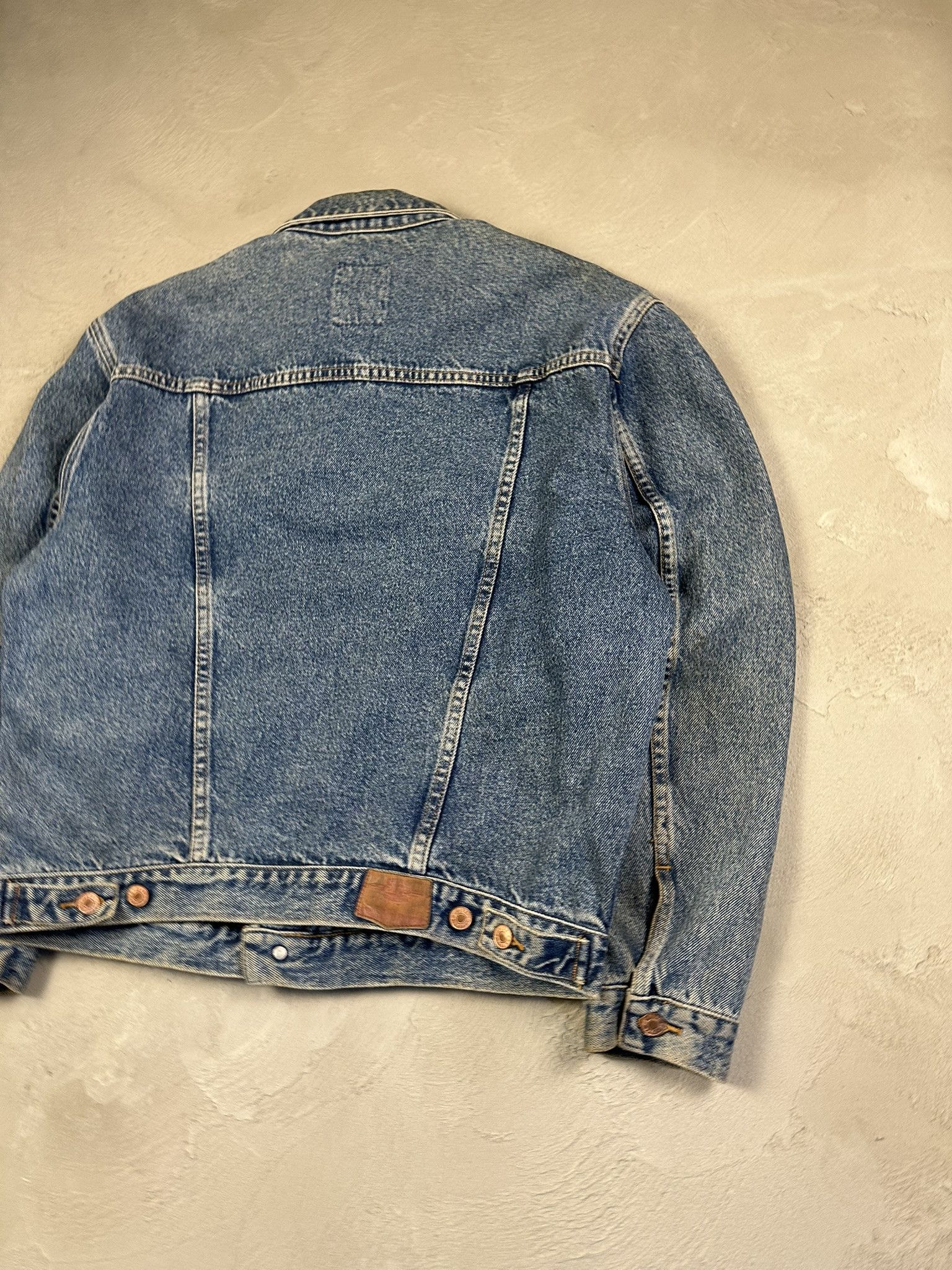 Vintage 90s Vintage Workwear Denim Trucker Jacket Size US M / EU 48-50 / 2 - 11 Thumbnail