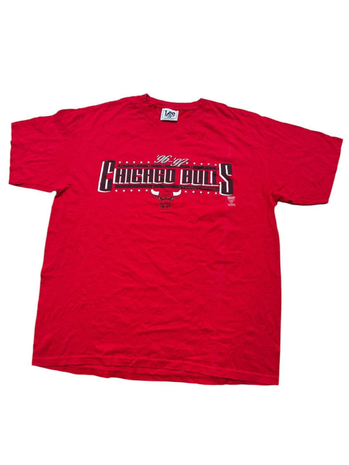 NBA × Vintage Vintage 90’s Chicago Bulls Tshirt Size US XL / EU 56 / 4 - 1 Thumbnail