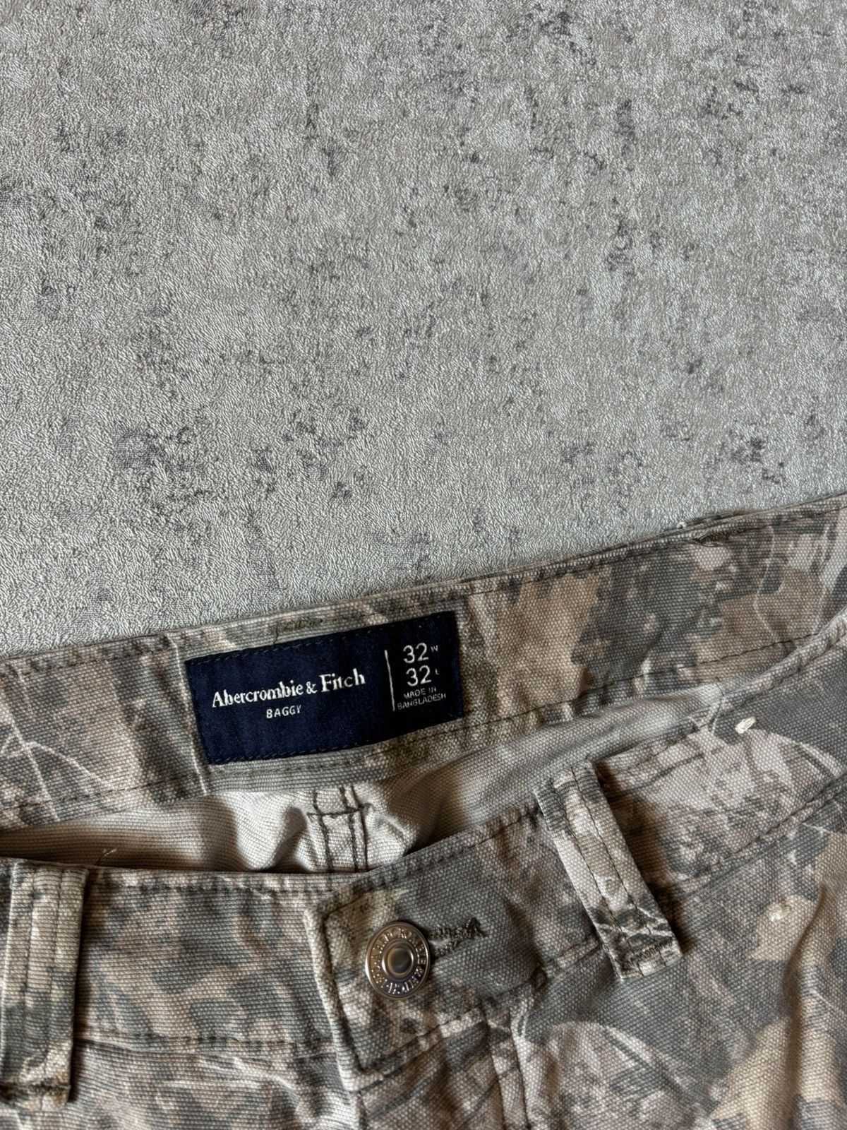 Abercrombie & Fitch ABERCROMBIE & FITCH REAL TREE WORK PANTS Size US 32 / EU 48 - 3 Thumbnail