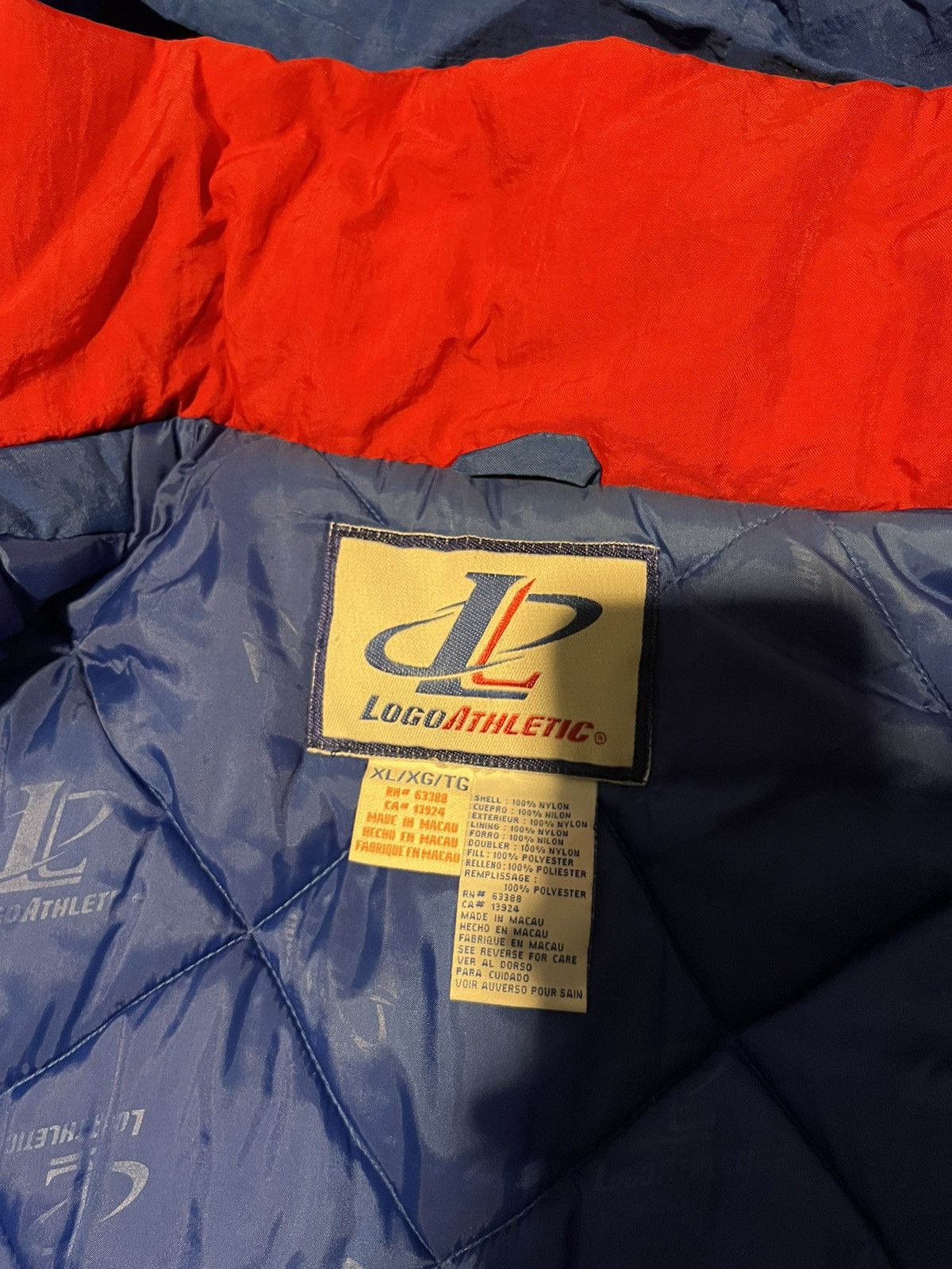 Logo Athletic Vintage Kansas Jayhawks Jacket Size US XL / EU 56 / 4 - 4 Thumbnail