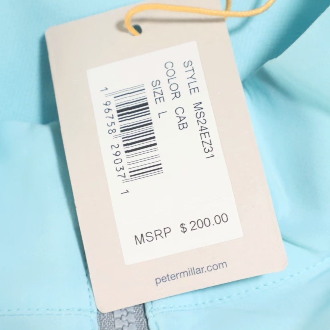 Peter Millar Peter Millar Windward 1/2 Zip Vest Caribbean Blue Men L Shirt Jacket Mock Windward 1/2 Zip Vest Mens Caribbean Blue L Size US L / EU 52-54 / 3 - 6 Thumbnail