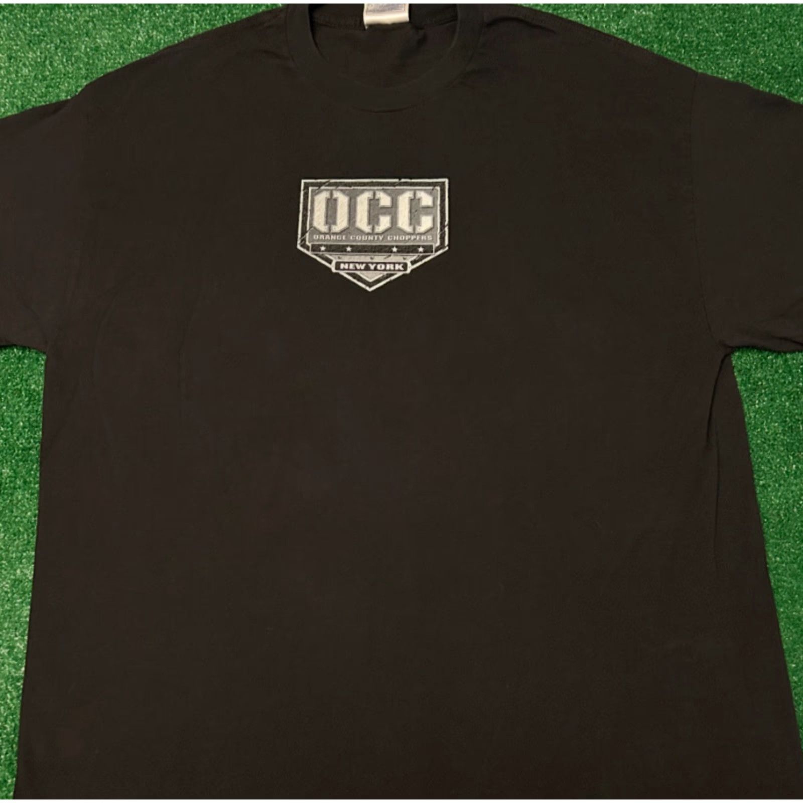 Vintage VINTAGE Orange County Choppers T-Shirt Mens XL Black 90s Y2K Biker West Coast Choppers Shirt Size US XL / EU 56 / 4 - 2 Thumbnail