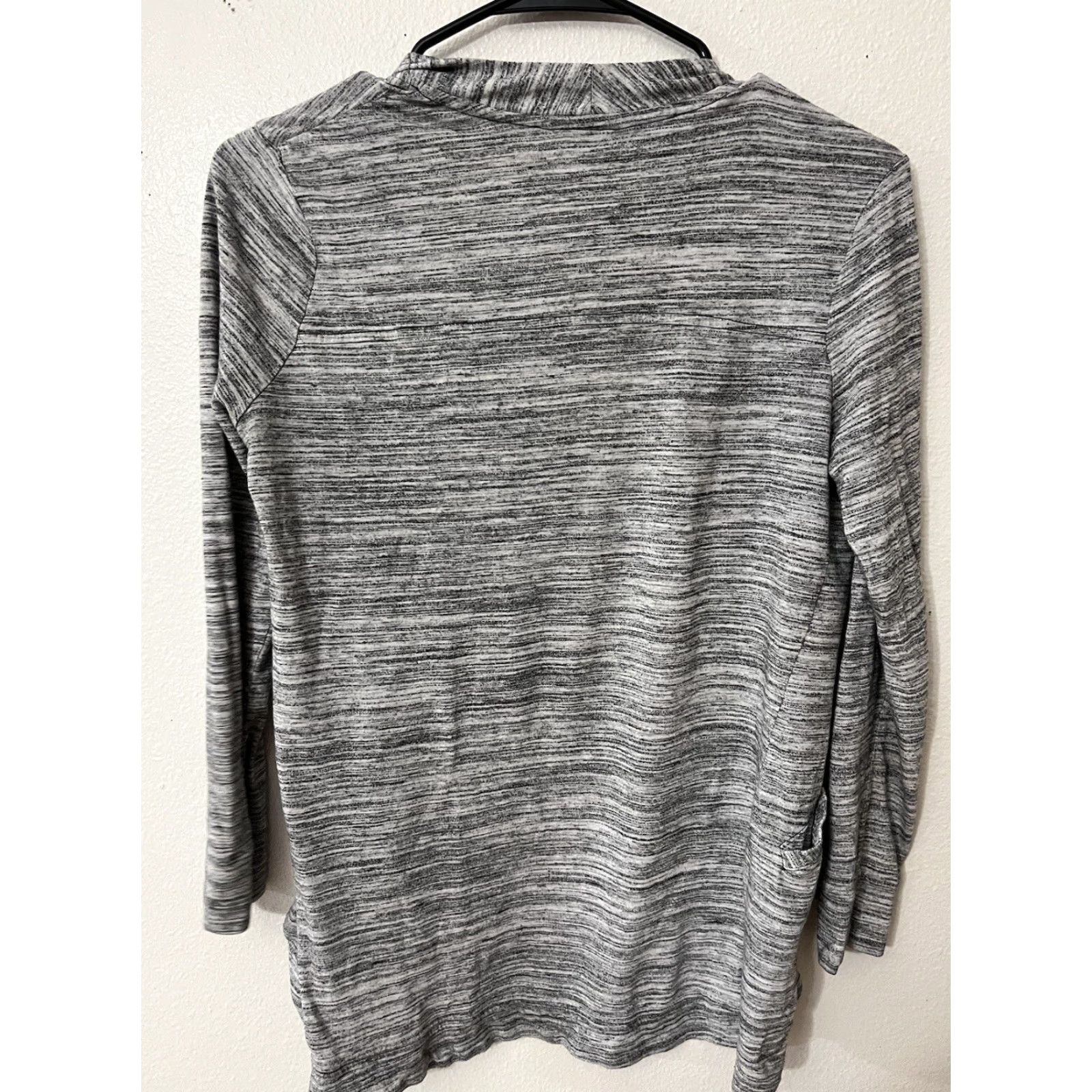 Banana Republic Banana Republic Womens Lightweight Open Front Long Cardigan Sweater Gray XS Knit Open-Knit Cardigan Flexible Professional Mens? Size XS / US 0-2 / IT 36-38 - 2 Thumbnail