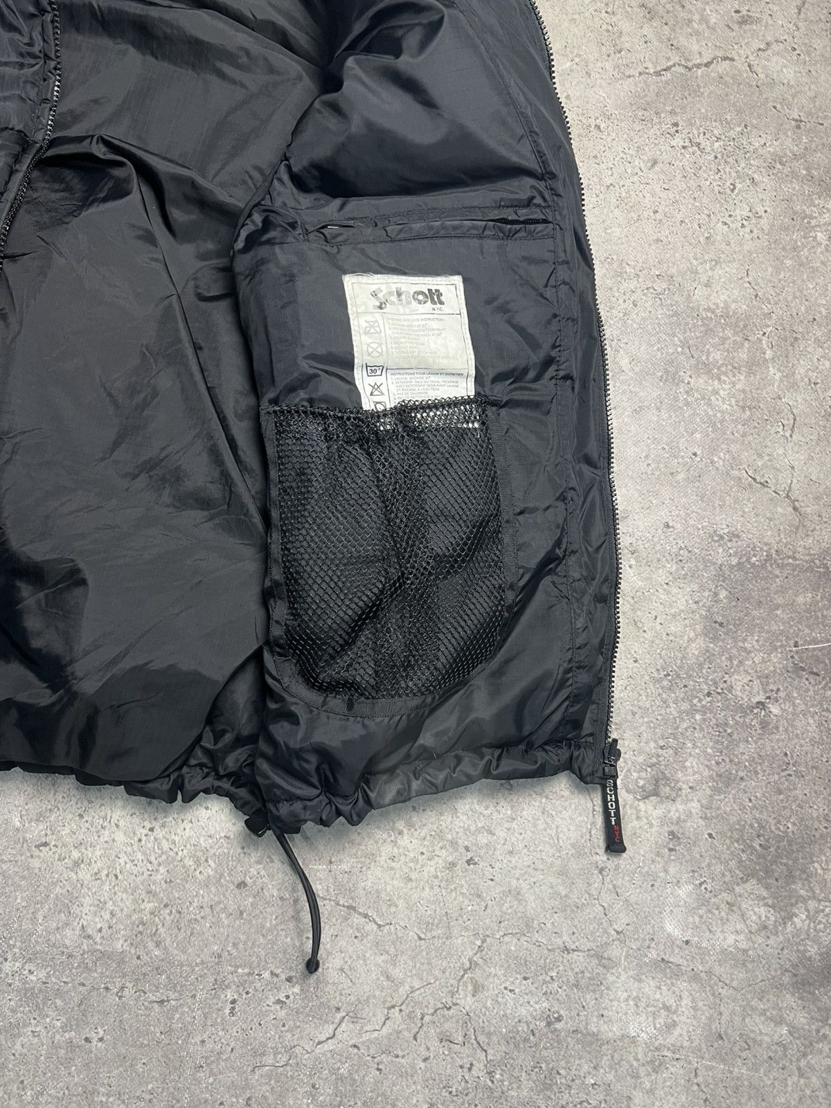 Schott Vintage Schott Down Puffer Vest Size US L / EU 52-54 / 3 - 6 Thumbnail