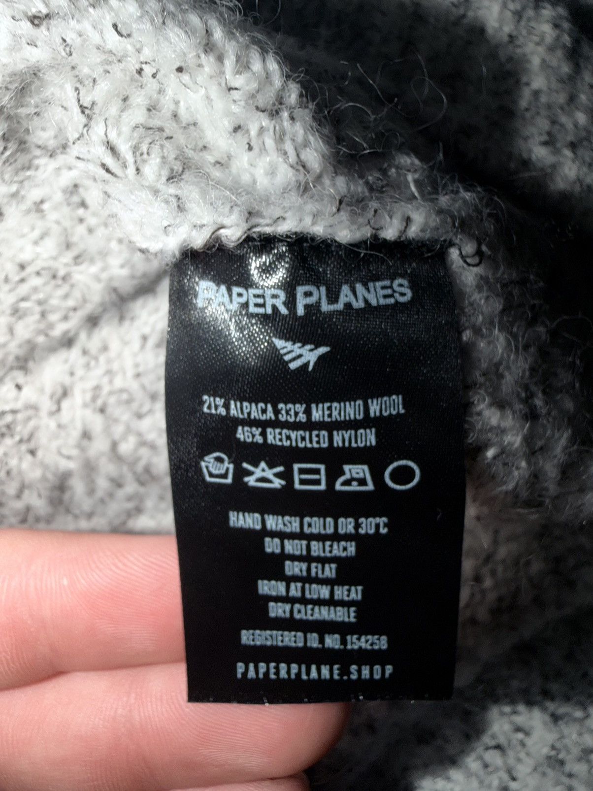 Paper Planes PAPER PLANES SCRIPT CREWNECK Oversized Sweater Size US XS / EU 42 / 0 - 5 Thumbnail