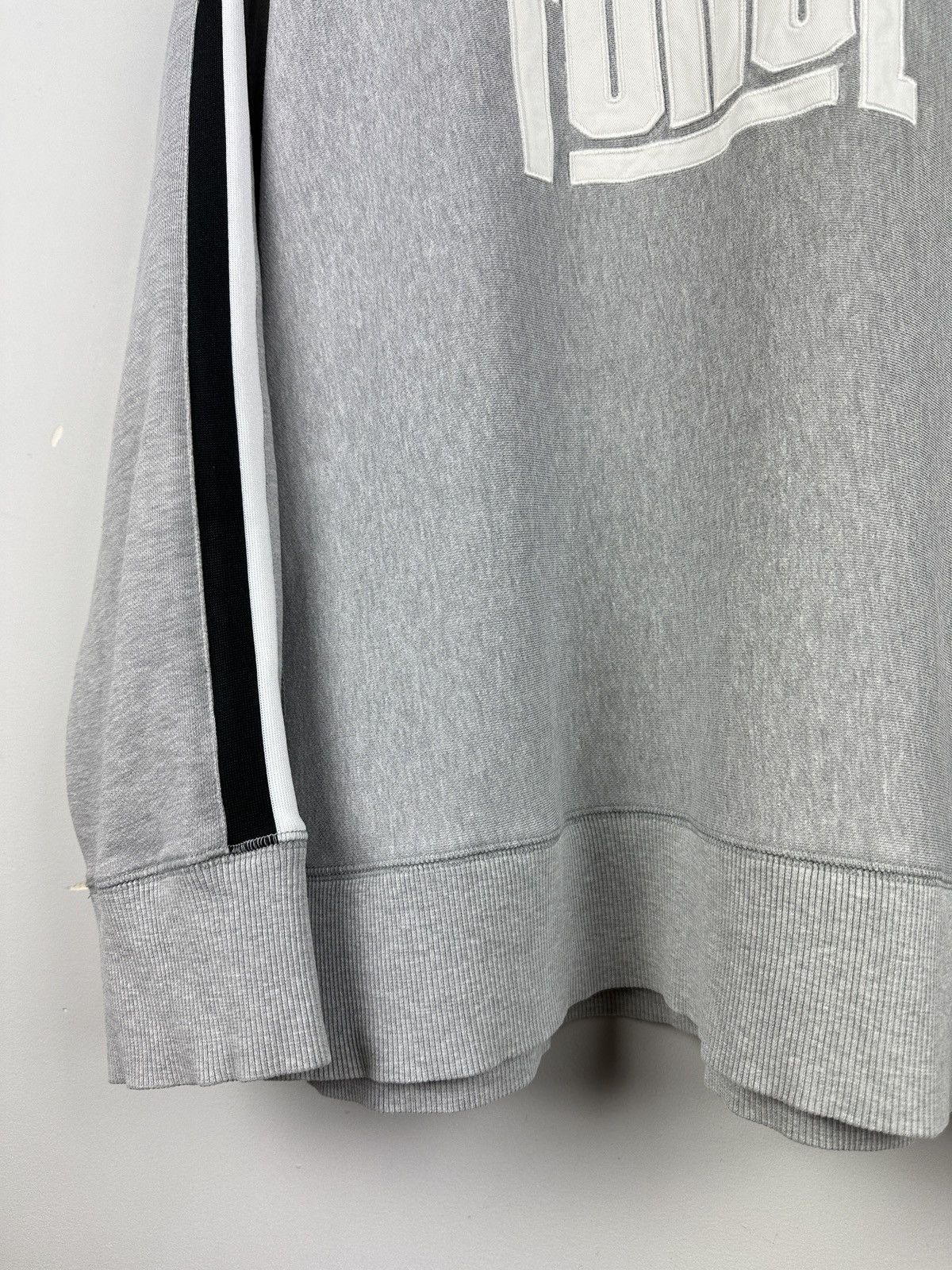 Nike × Vintage Vintage Y2K Nike Air Force Big Logo Baggy Sweatshirt Grey Size US L / EU 52-54 / 3 - 8 Thumbnail