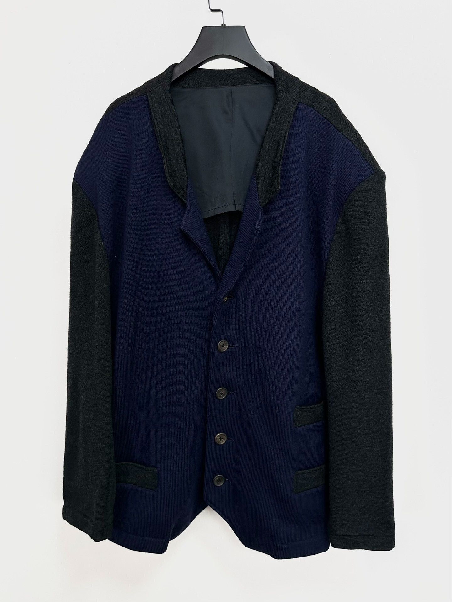 Yohji Yamamoto yohji yamamoto 1980s blue wool jacket Size US M / EU 48-50 / 2 - 1 Thumbnail