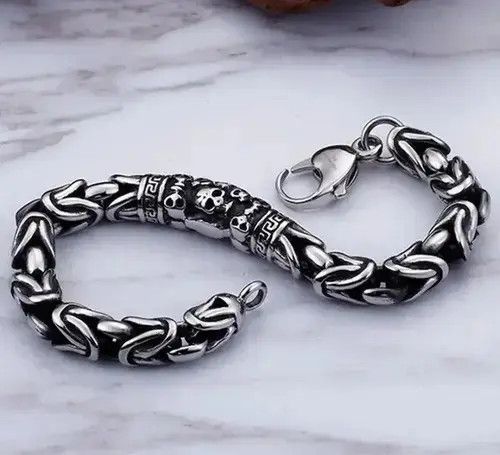 Other Classic Fashion Multi Skull Bracelet Size ONE SIZE - 3 Thumbnail