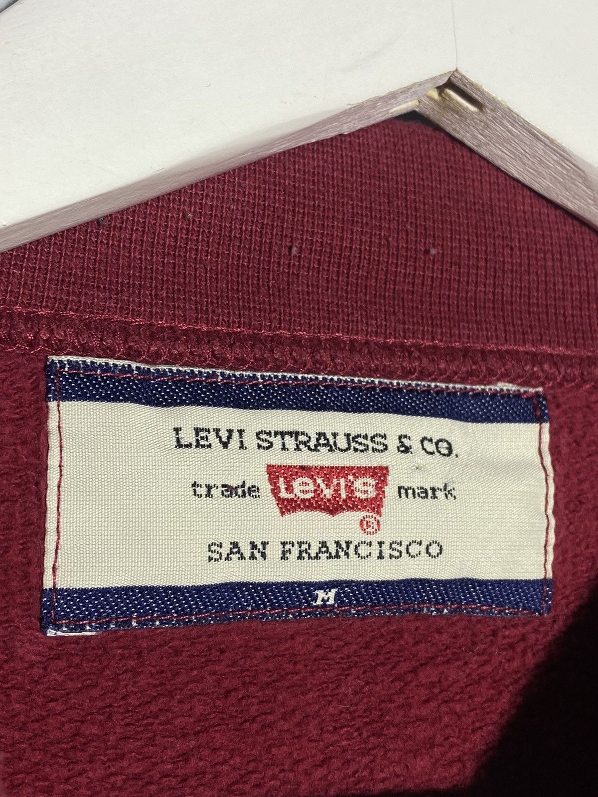Levi's × Vintage Vintage 90s Levi’s oversized high neck sweatshirt Size US M / EU 48-50 / 2 - 11 Thumbnail
