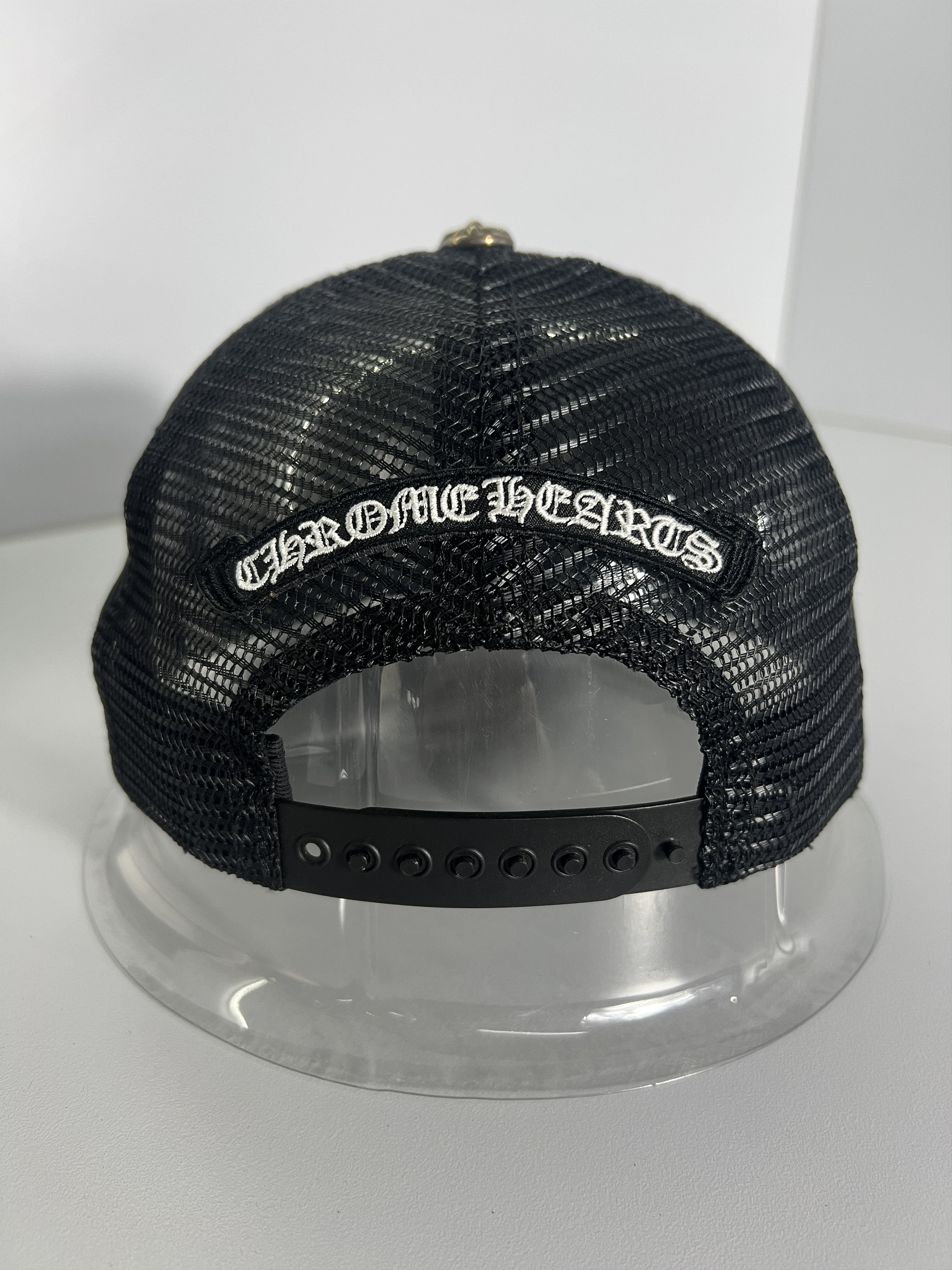 Chrome Hearts Chrome Hearts Anti Trucker Hat Sterling Silver USA Size ONE SIZE - 6 Thumbnail