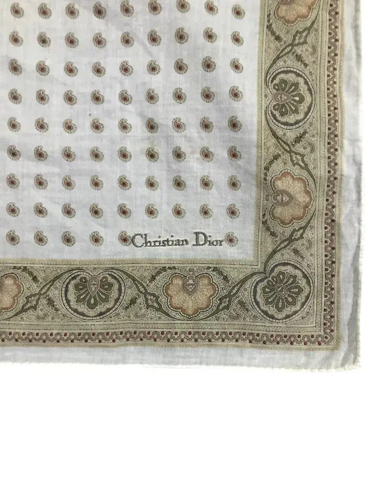Christian Dior Monsieur Christian Dior Handkerchief Size ONE SIZE - 3 Thumbnail
