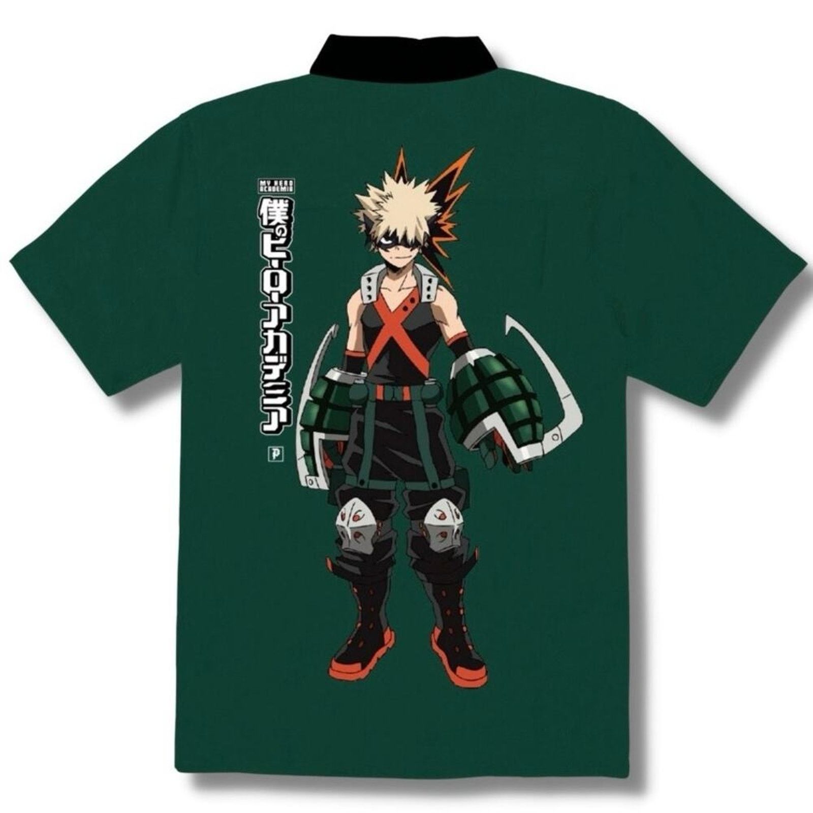 Primitive PRIMITIVE MY HERO ACADEMIA Katsuki Bakugo Woven Button Down Size US L / EU 52-54 / 3 - 2 Thumbnail