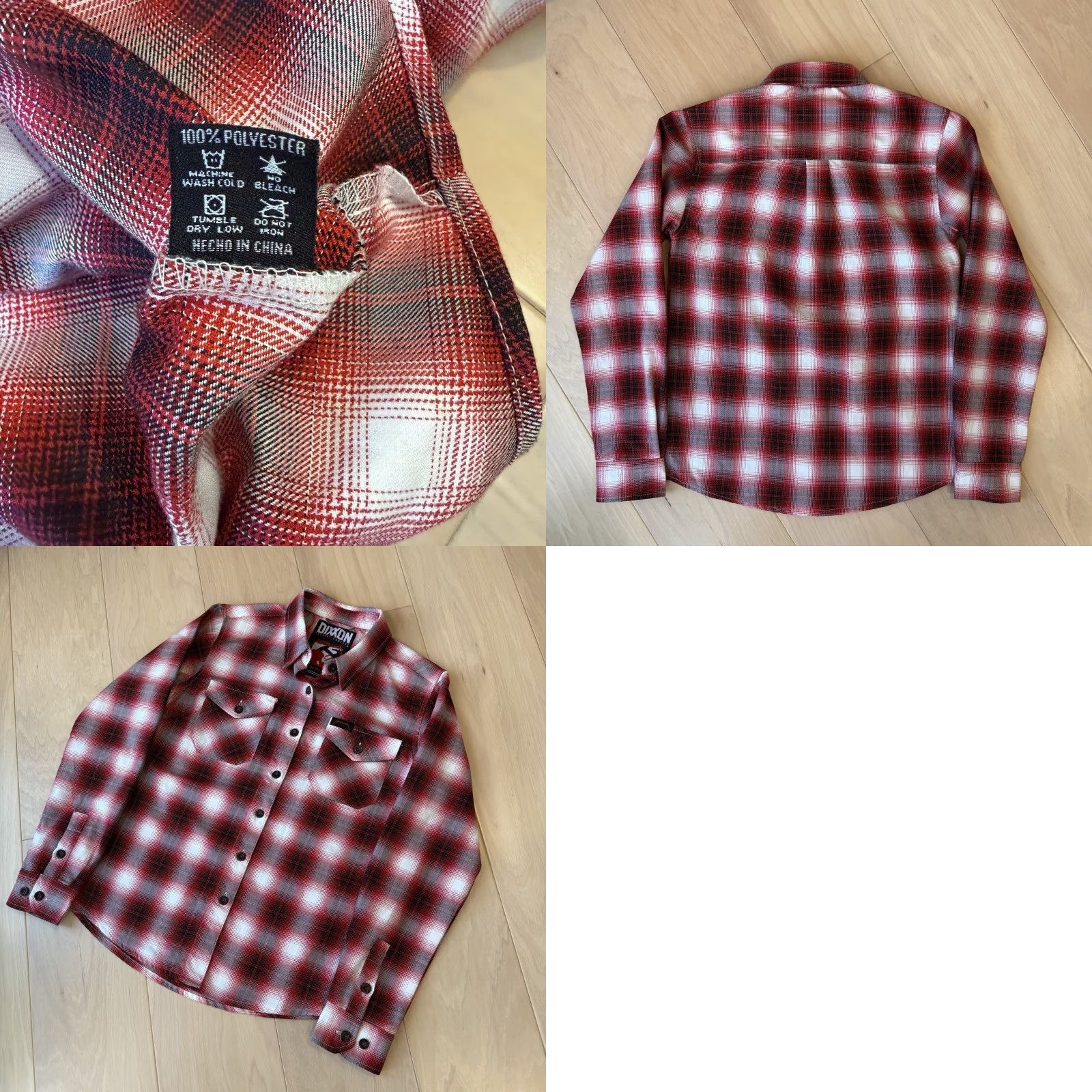 Vintage Dixxon Flannel Company Shirt Women's M Red Metallica Kill Em All Workwear Shirt Size M / US 6-8 / IT 42-44 - 8 Thumbnail