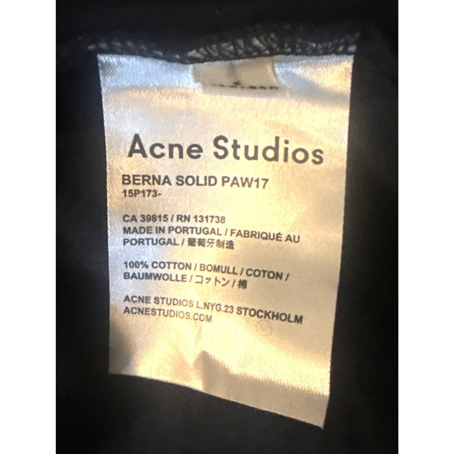 Acne Studios Acne Studios Black Berna Solid PAW17 Dress W/ Glitter Detail Size S / US 4 / IT 40 - 4 Thumbnail