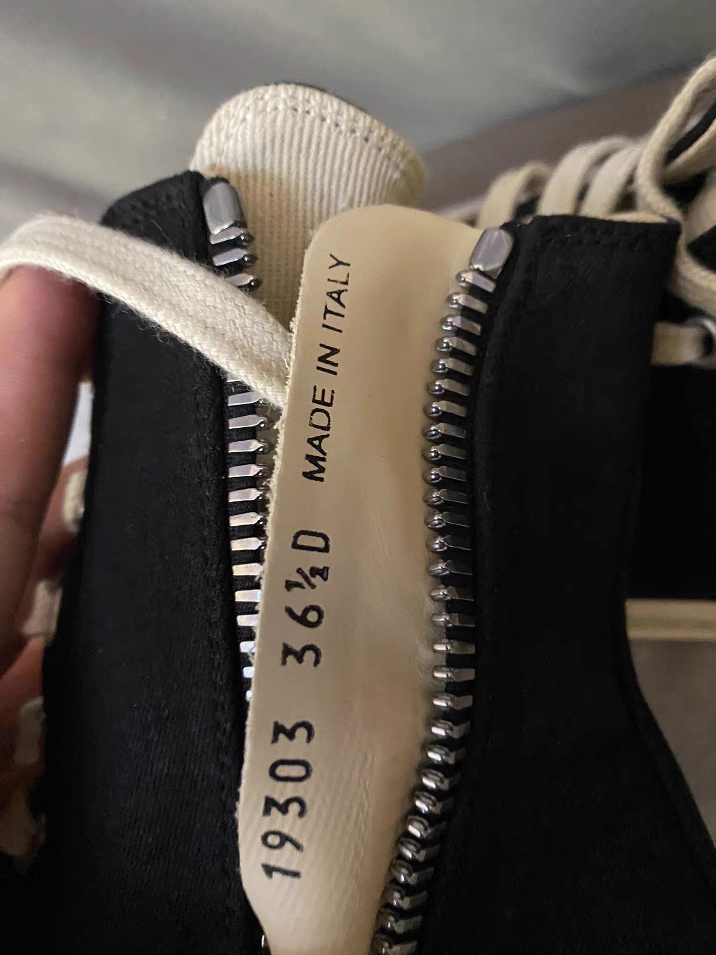Rick Owens Rick Owens DRKSHDW Canvas Turbo Sneakers Size US 6.5 / IT 36.5 - 6 Thumbnail