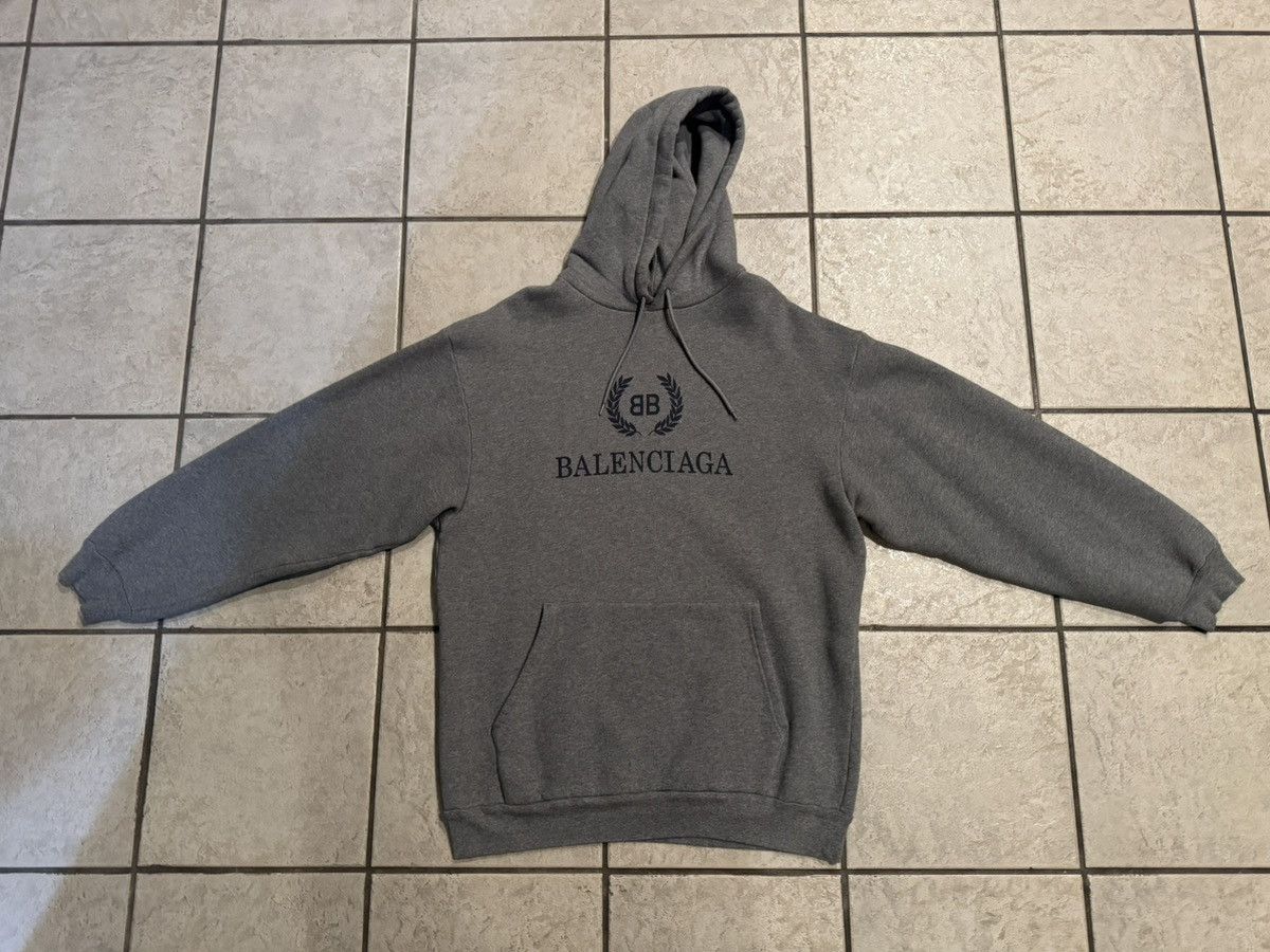 Balenciaga Balenciaga Logo Hoodie BB Size US M / EU 48-50 / 2 - 3 Thumbnail